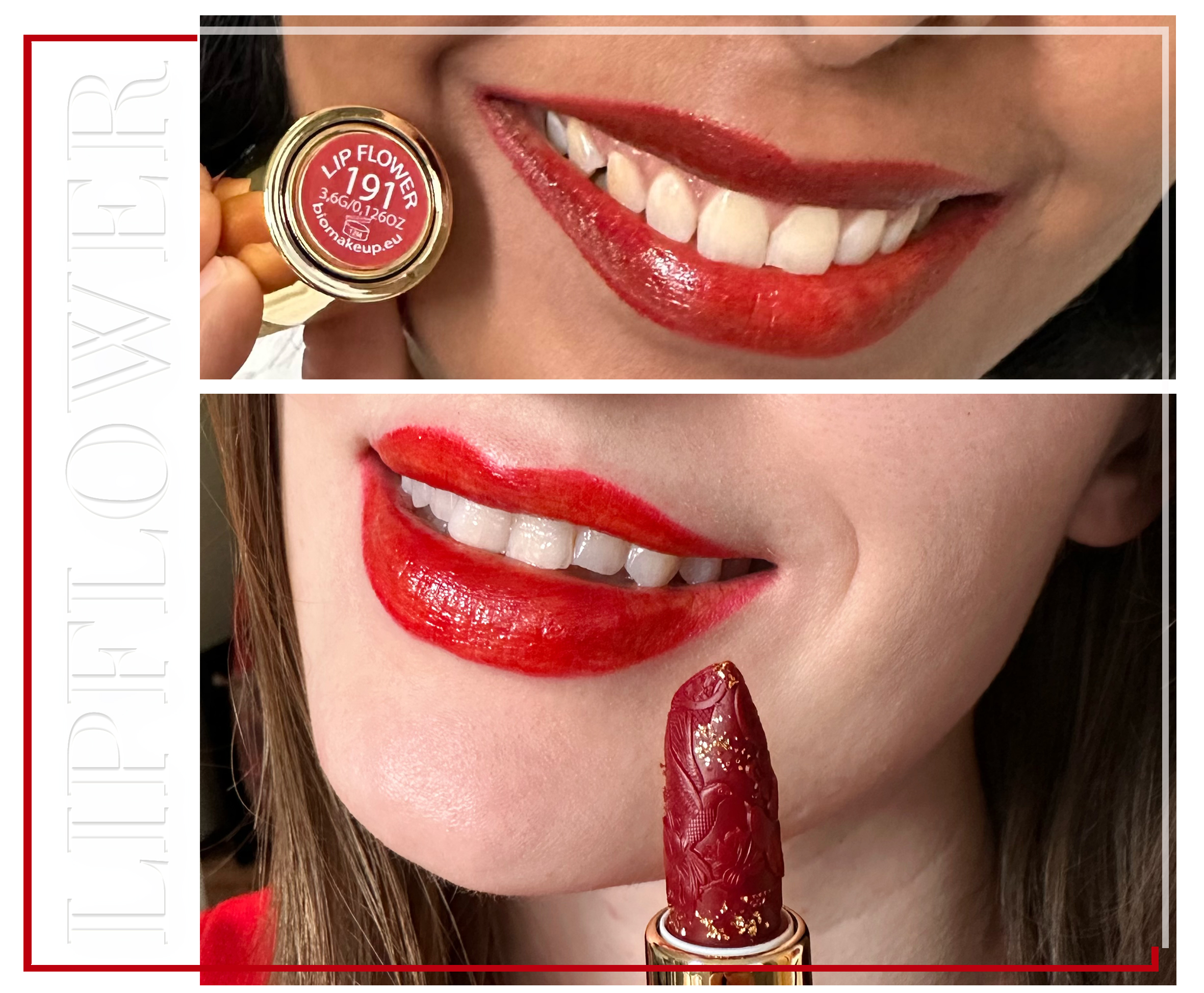 Shaoyun Lip Flower Ruhmeskrone 191 Lippenstift Rot Gold