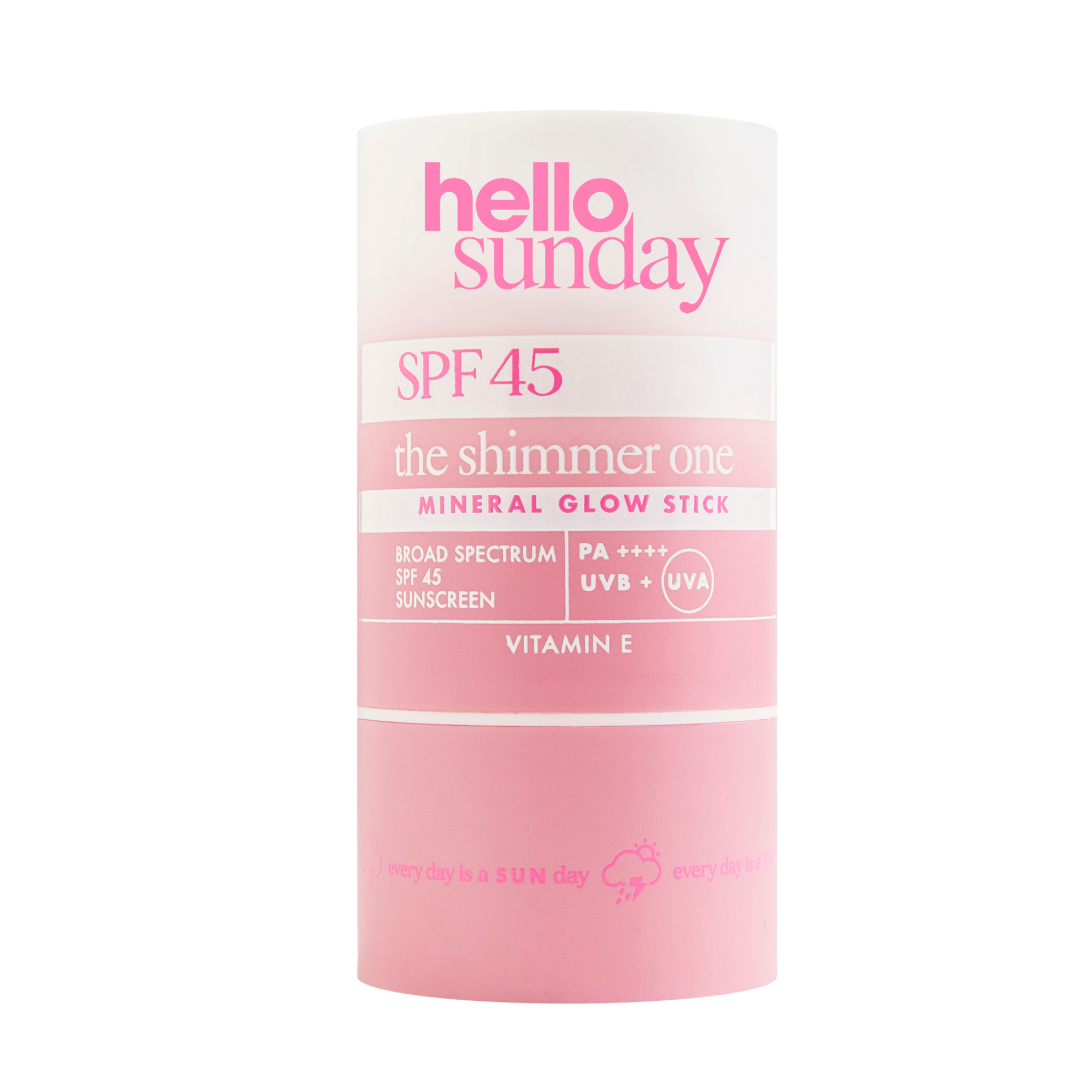 Hello Sunday Body & Hands The Shimmer One Glow Stick SPF 45 Hyaluron