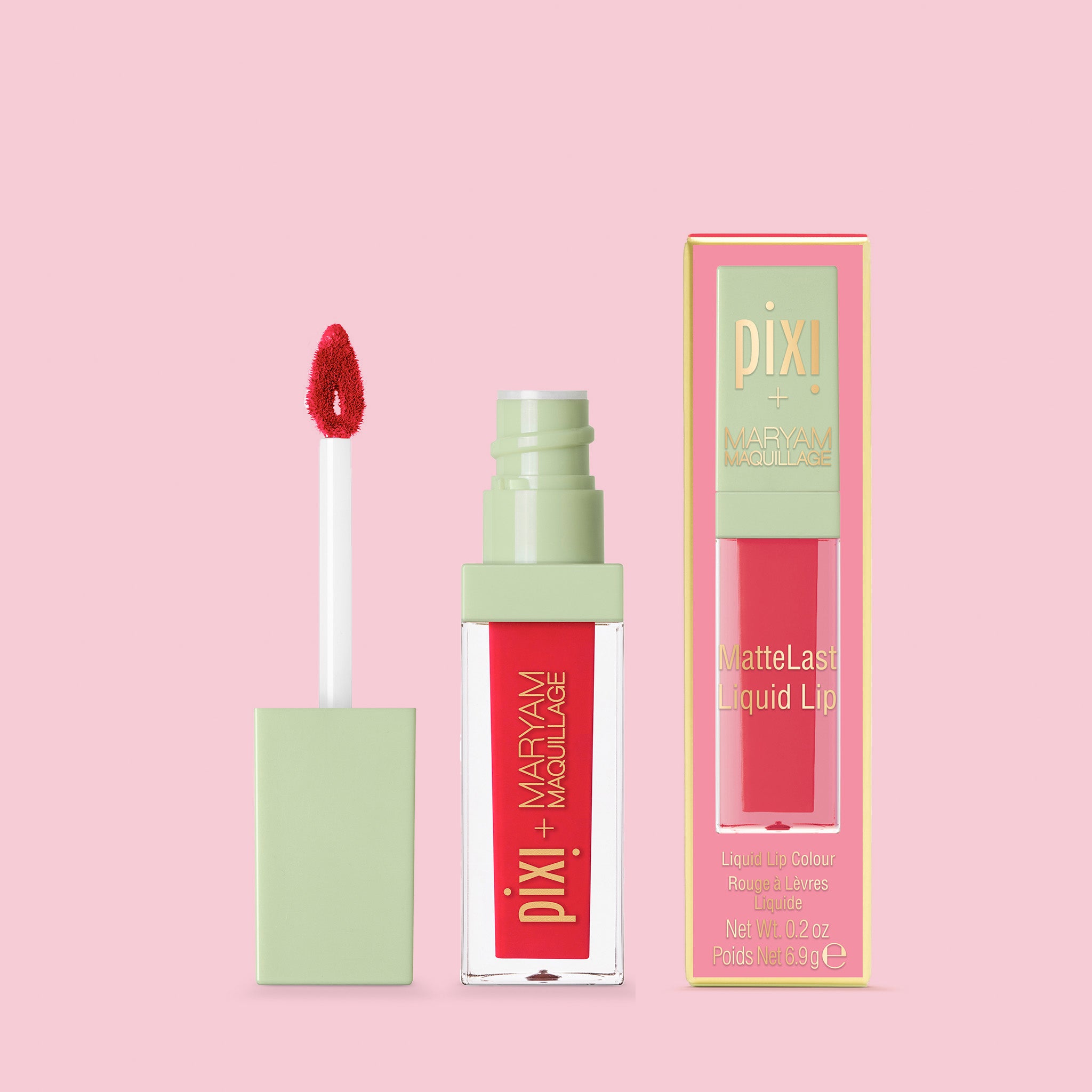 Pixi Makeup MatteLast Liquid Lip Fiesta Red matt