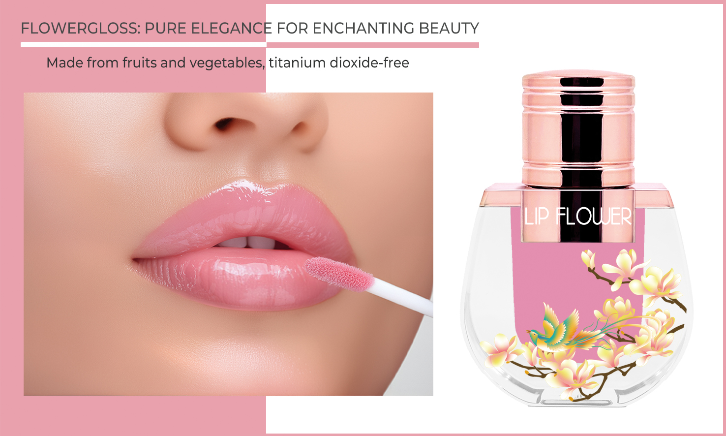 Shaoyun Flowergloss Lipgloss vegan ohne Titandioxid 13 Farben