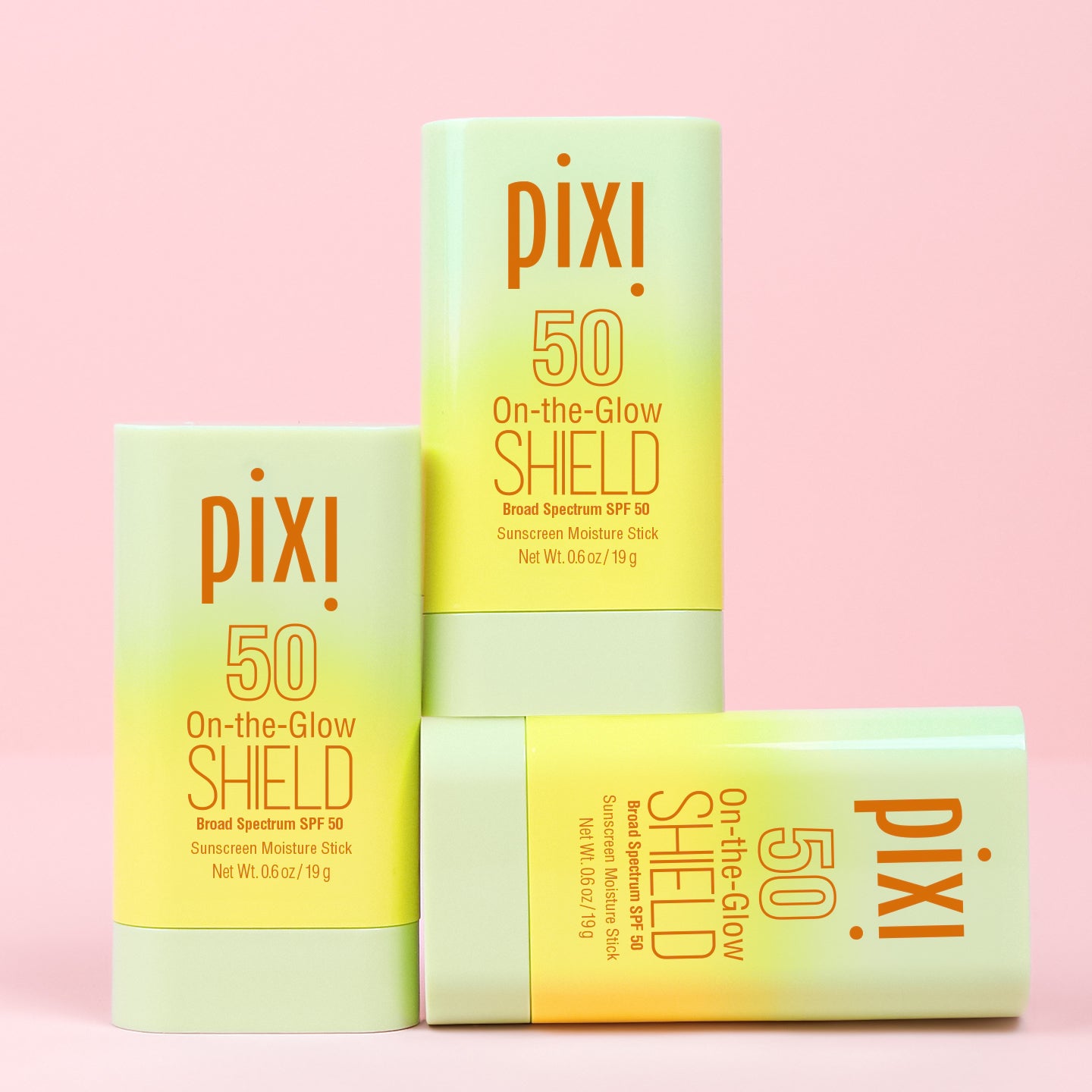 Pixi On-the-Glow SHIELD Sonnenschutz SPF 50 3er