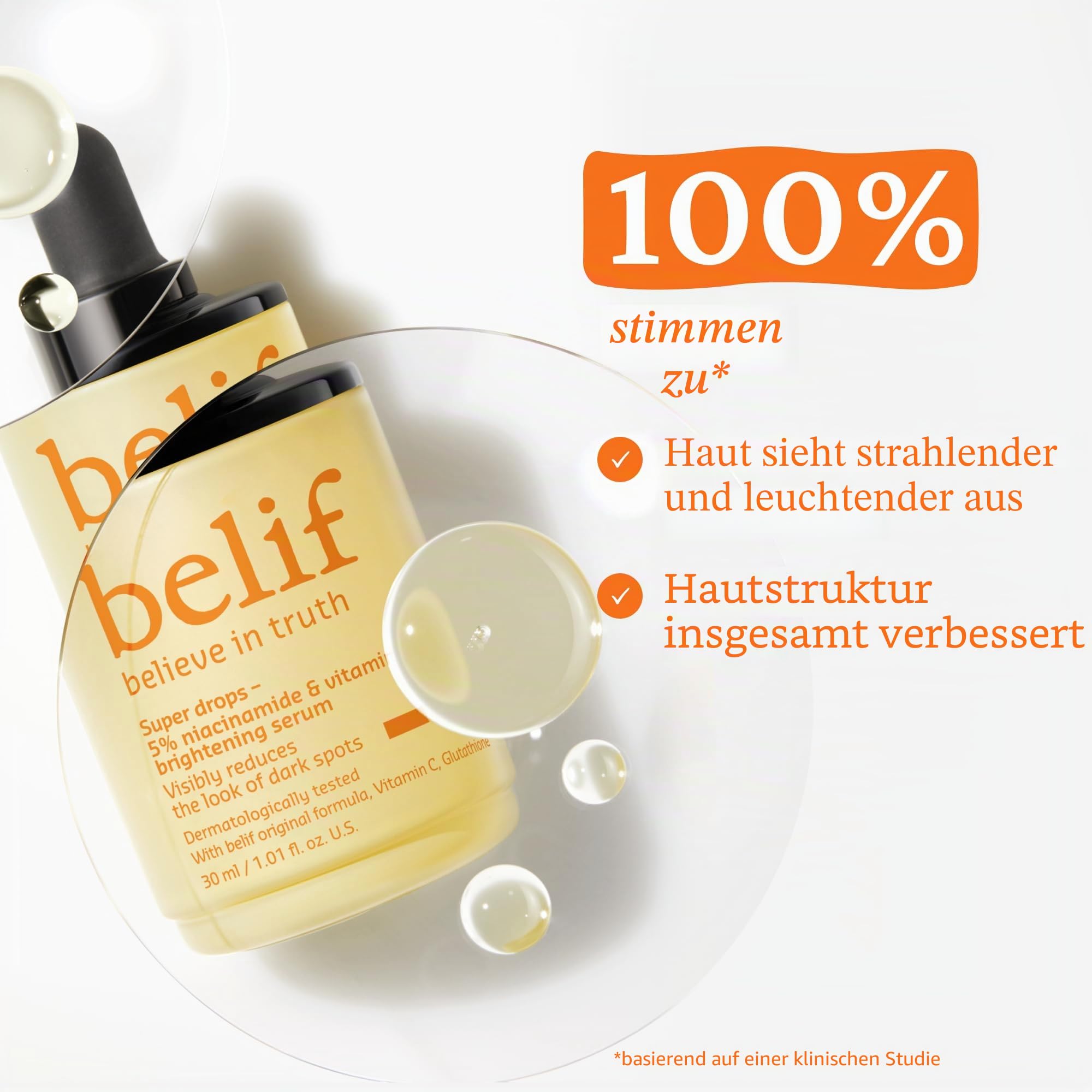 belif Super Drops Gesichtsserum 5% Niacinamid 30 ml