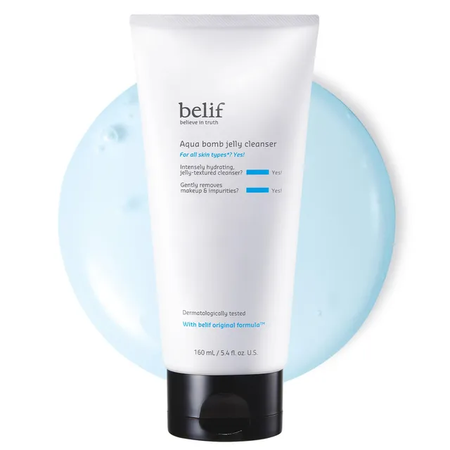 Belif Aqua Bomb Jelly Cleanser Gesichtsreiniger 160 ml