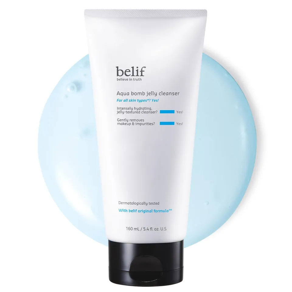 Belif Aqua Bomb Jelly Cleanser Gesichtsreiniger 160 ml