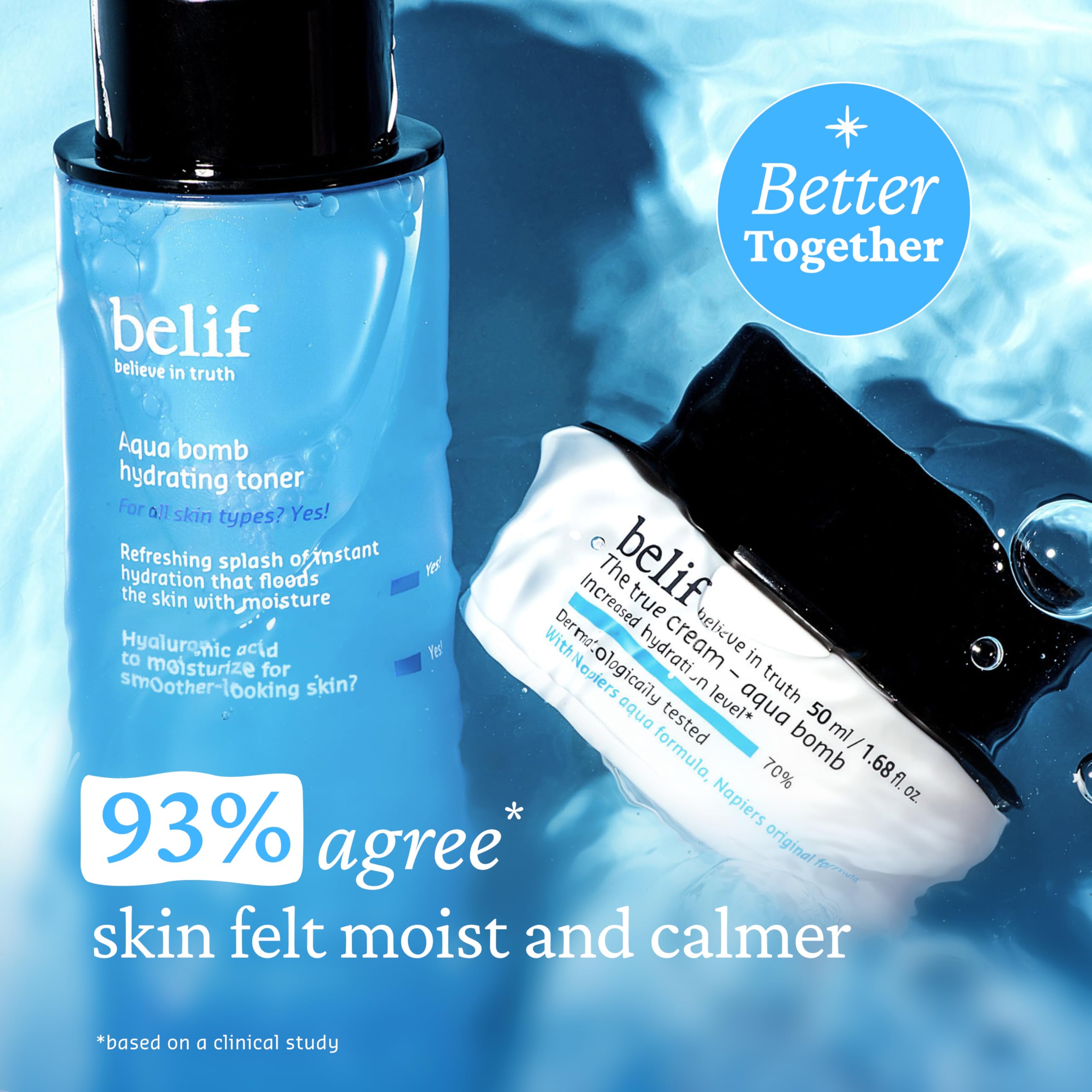 belif Aqua Bomb Gesichtswasser Hydrating Toner 200 ml Hyaluron