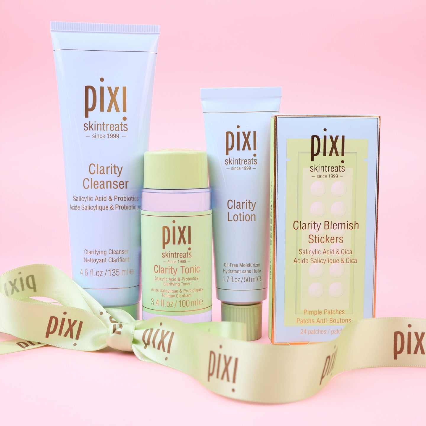 Pixi Clarity Bundle Gesichtsset 4-teilig unreine Haut