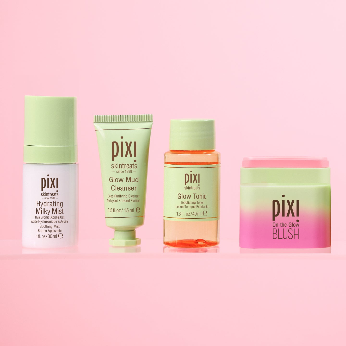 Pixi Glow Tonic Starter Kit Gesichtspflegeset 4-teilig Blush