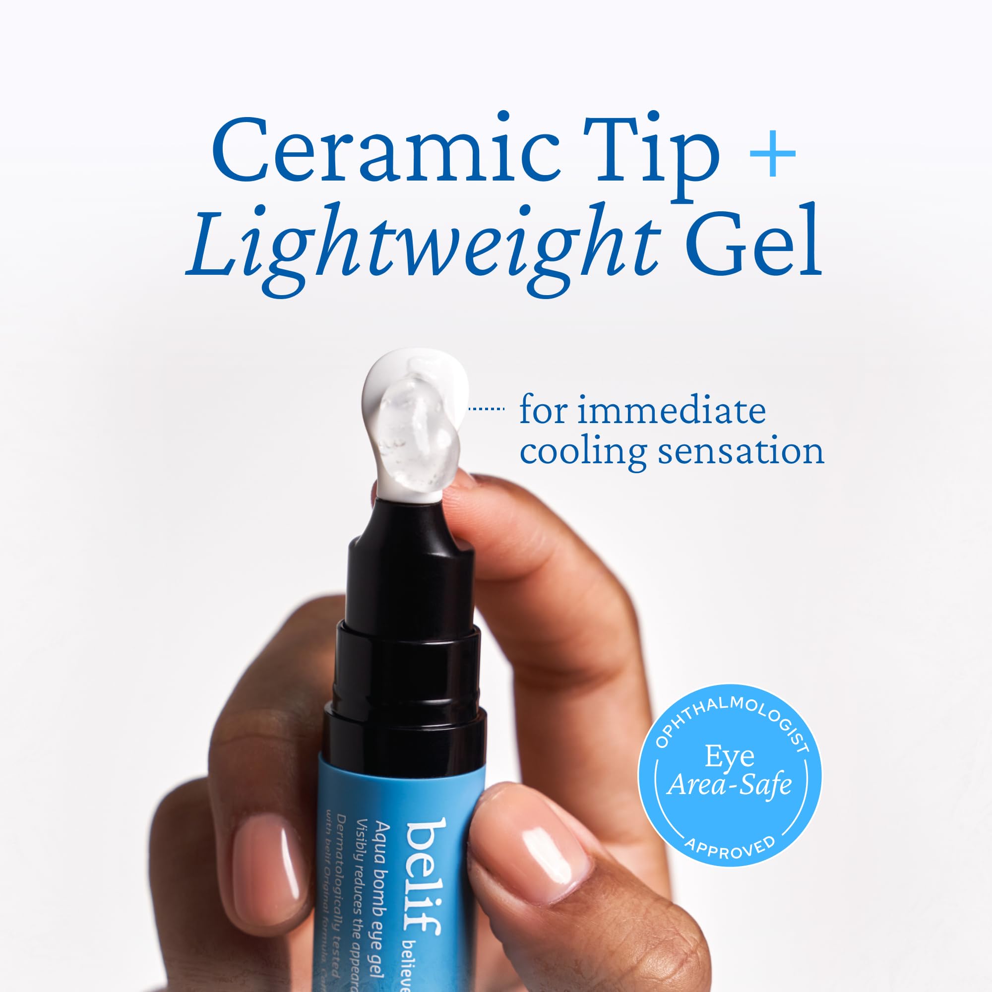 belif Aqua Bomb Cooling Eye Gel 15ml Koffein