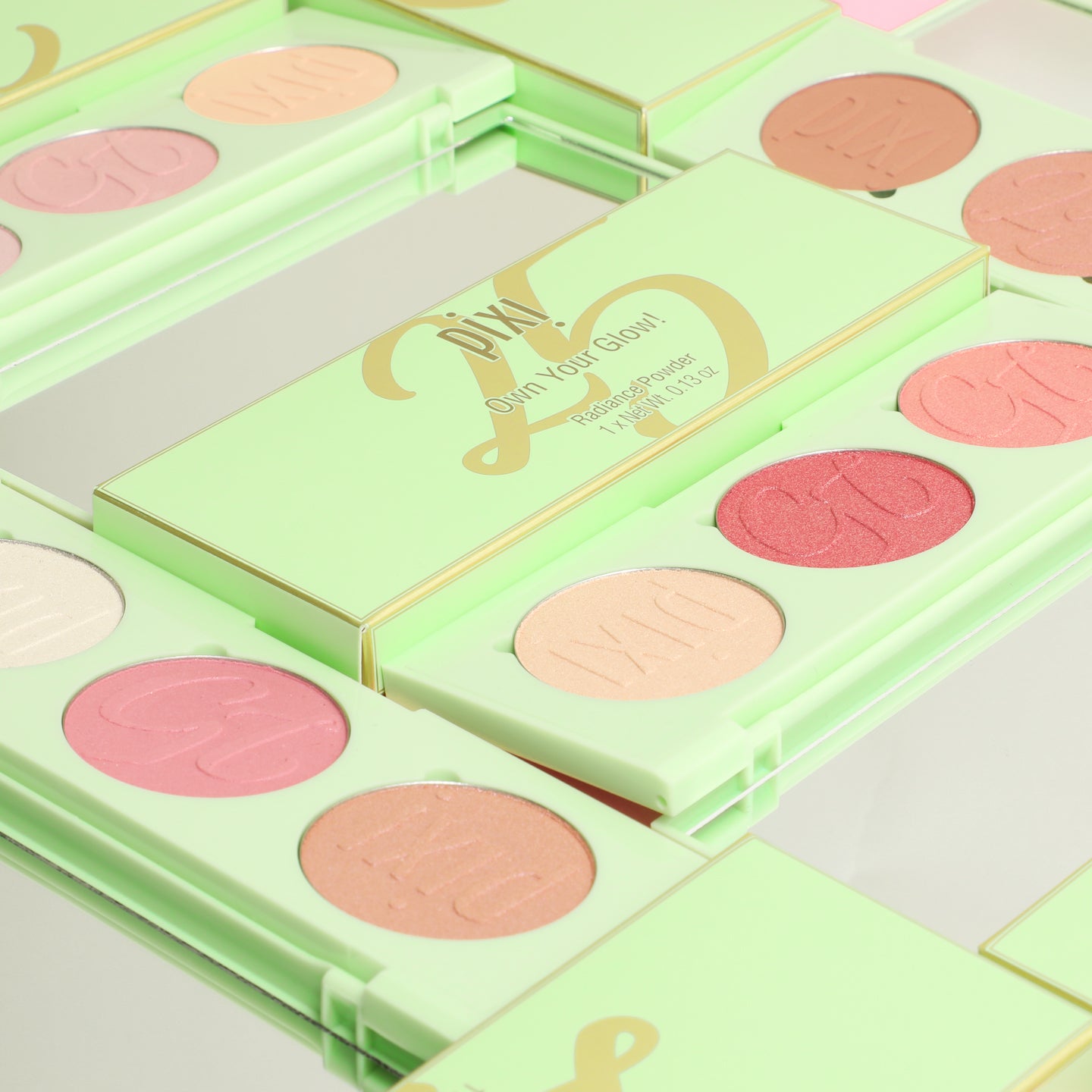 Pixi Beauty Makeup Own Your Glow Palette Make-up-Palette 3 Puder Glow
