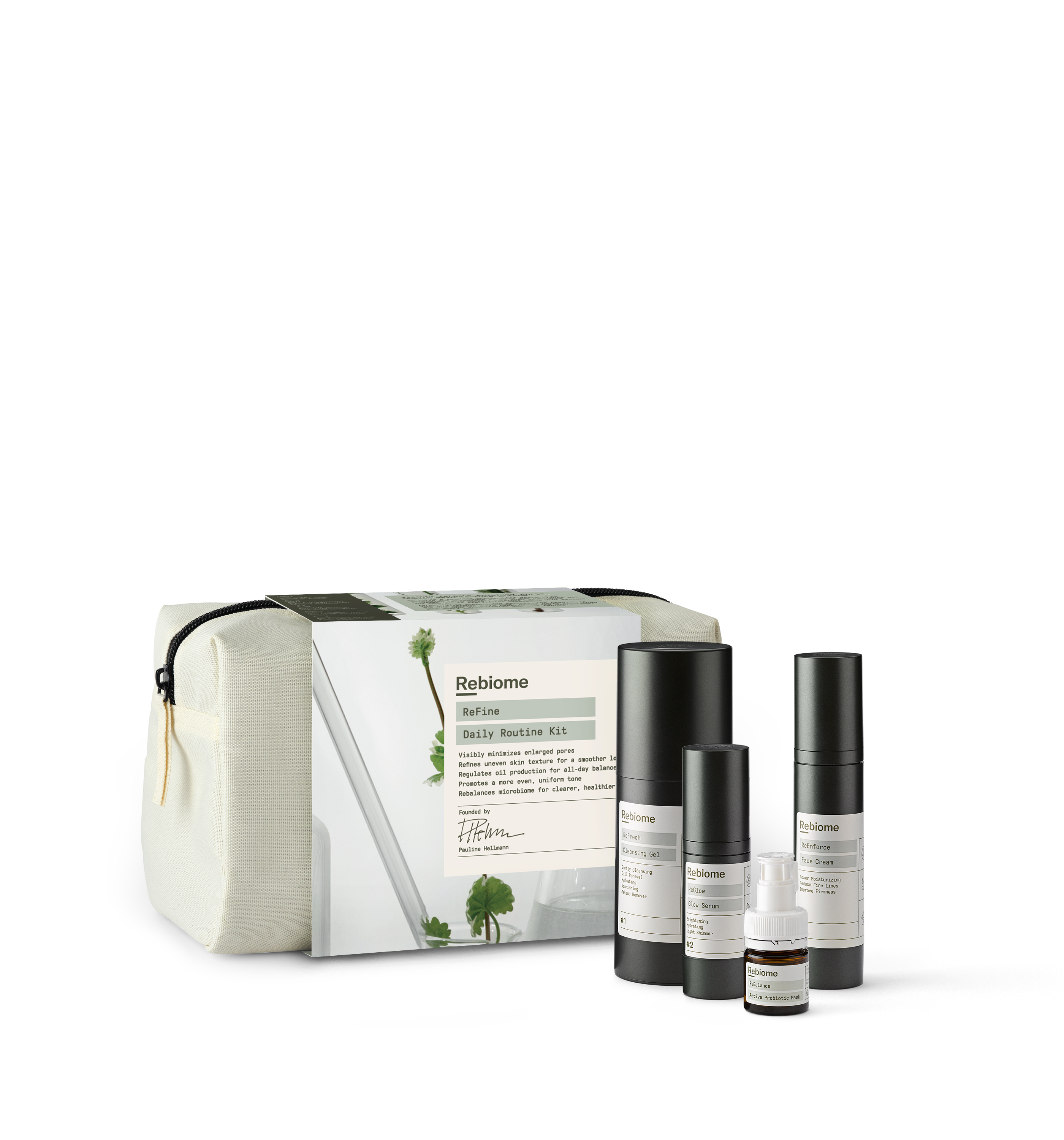Rebiome Kits ReFine Pflegeset 150-30-50-15 ml Poren