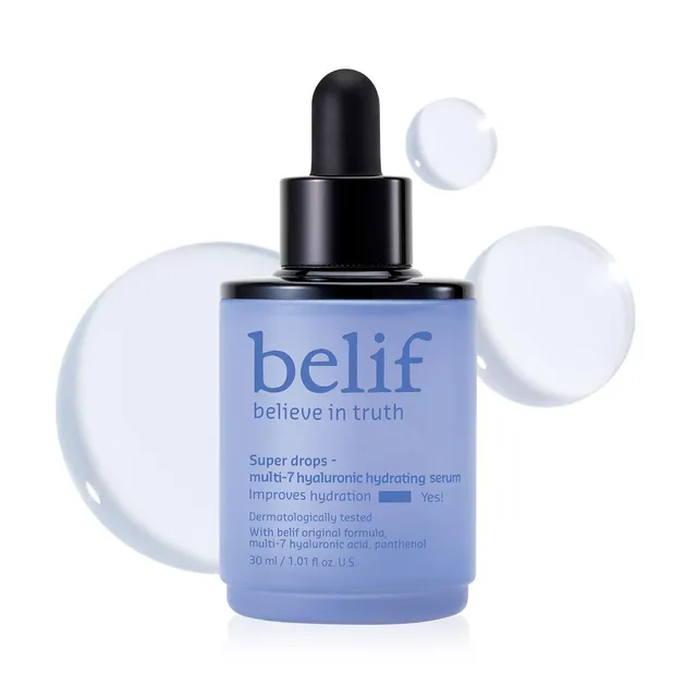 Belif Super Drops Multi-7 Hyaluron Serum 30ml Feuchtigkeit