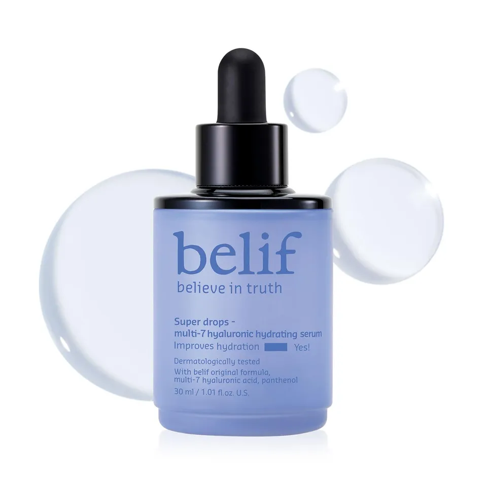 Belif Super Drops Multi-7 Hyaluron Serum 30ml Feuchtigkeit