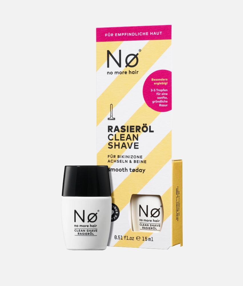No Cosmetics smooth tøday Rasieröl Menthol glatte Rasur