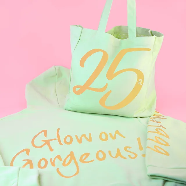Pixi Makeup 25th Anniversary Tote Bag Stofftasche limitiert