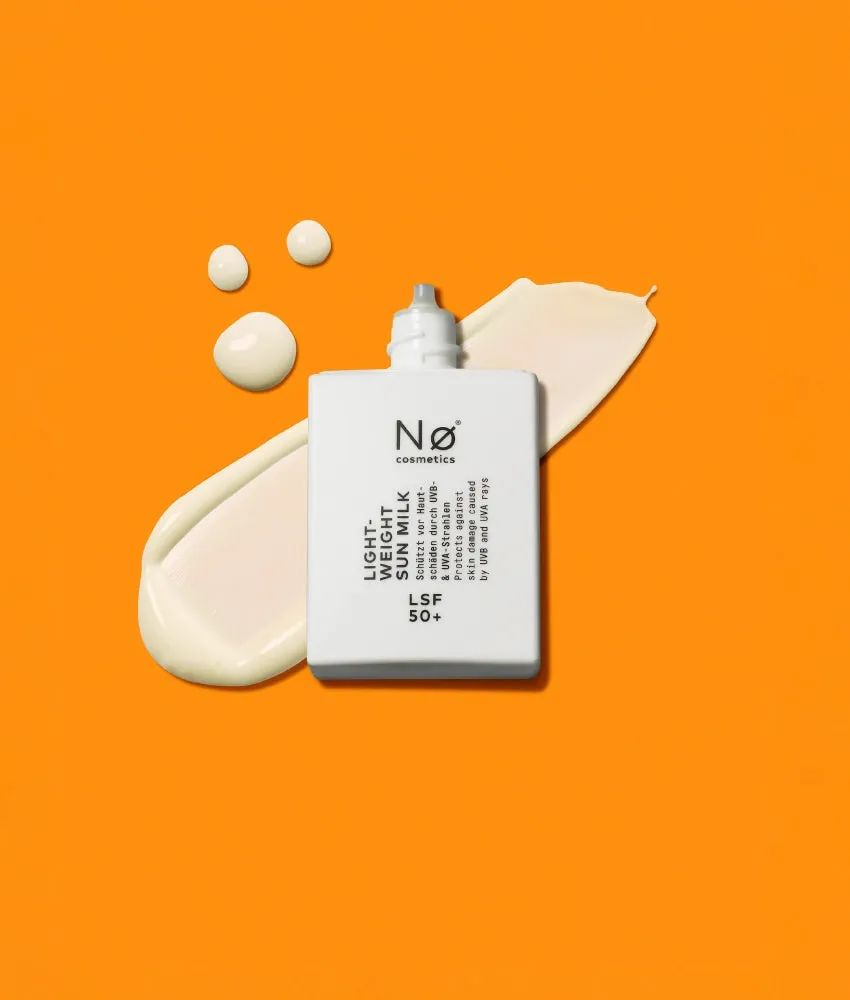 No protect tøday Lightweight Sun Milk LSF 50+ ölige Haut