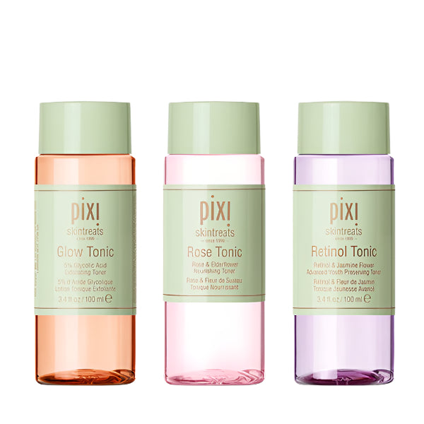 Pixi Glow Tonic Essential Tonic Trio Gesichtswasser 3er Set
