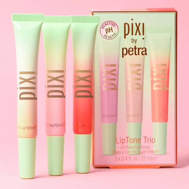 Pixi LipTone Trio Lipgloss 3er Naturals Shimmer pH