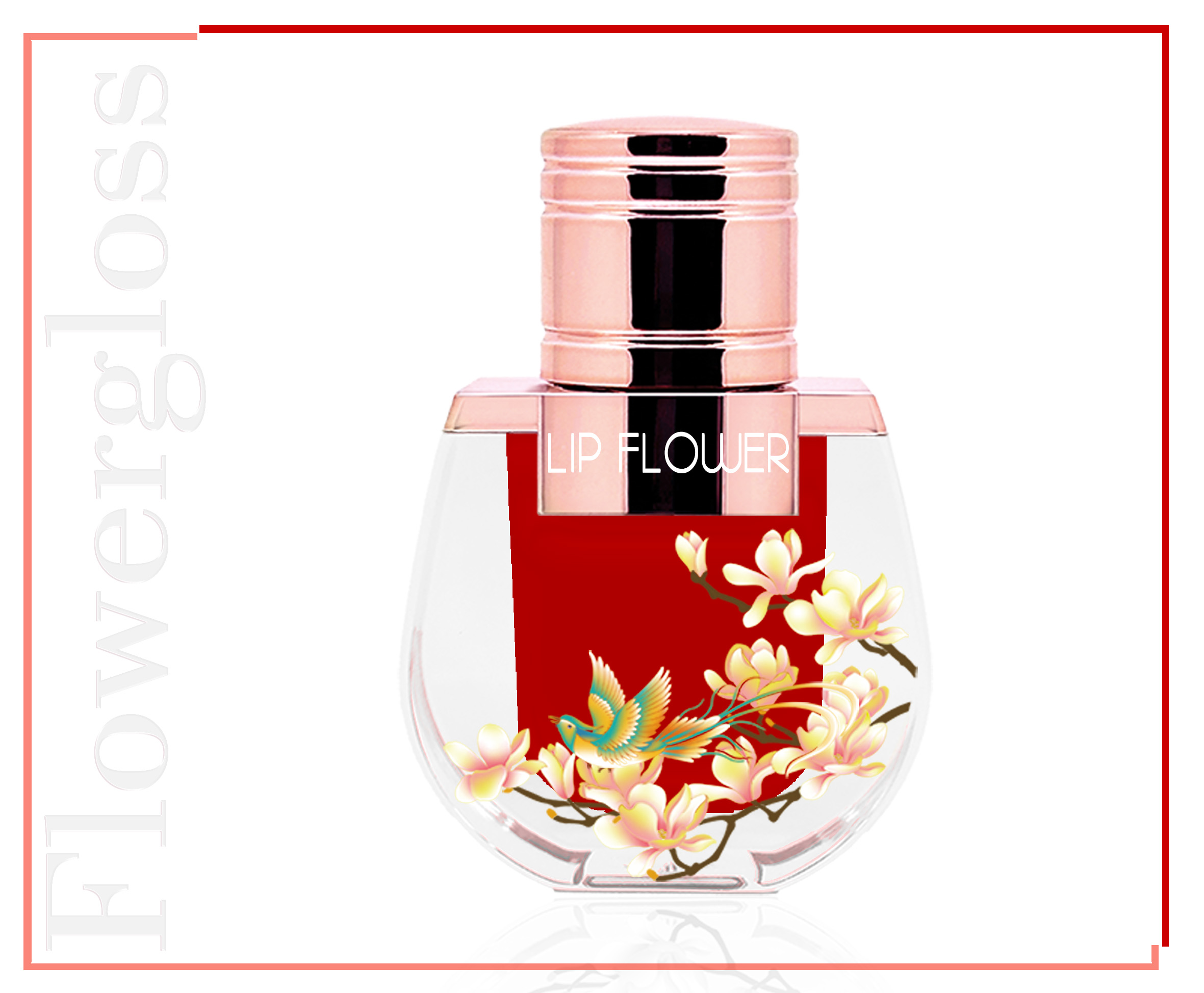 Shaoyun Flowergloss FG05 Ruhmeskrone Lipgloss Rot vegan
