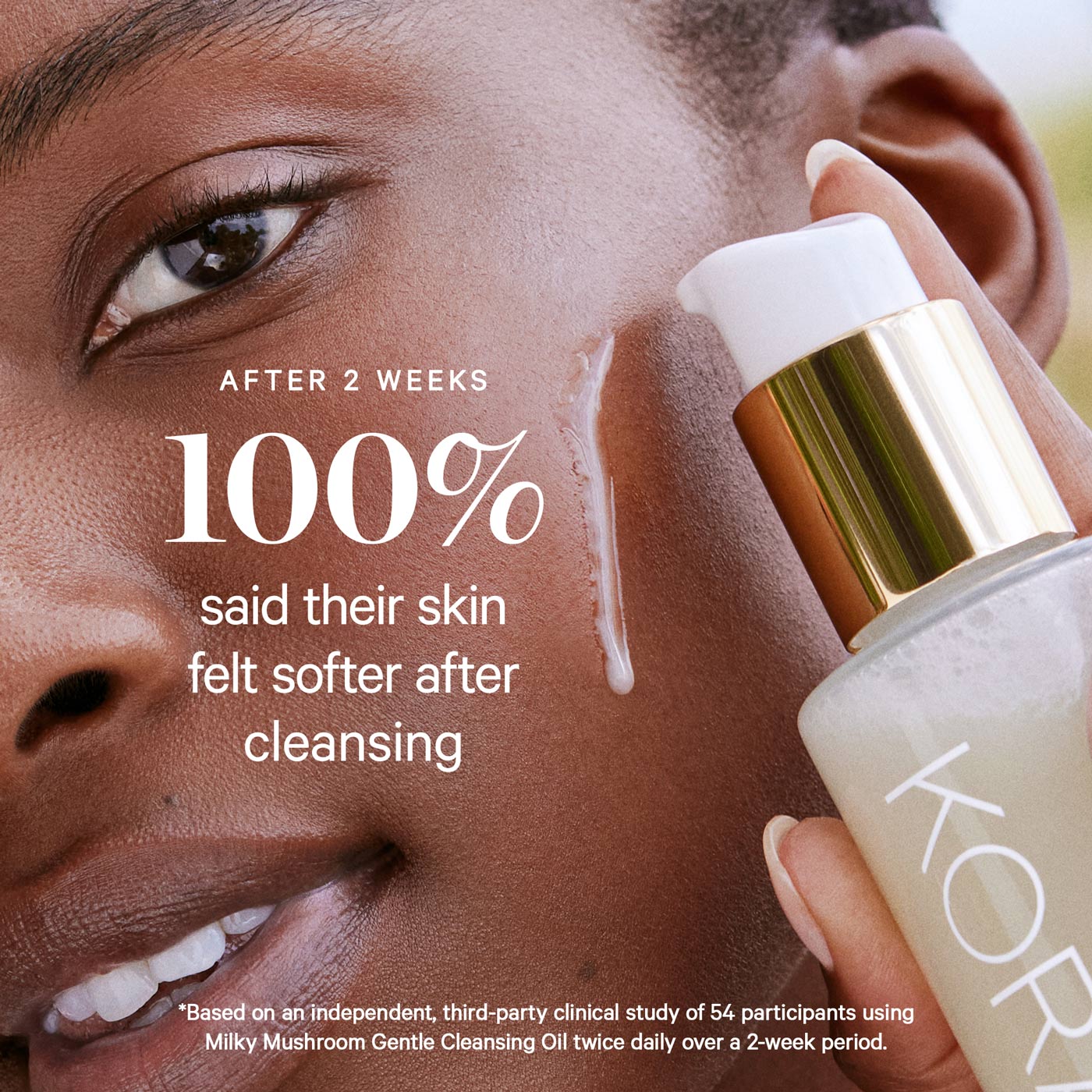 Kora Organics Milky Mushroom Reinigungsöl Cleansing Oil 150 ml mild