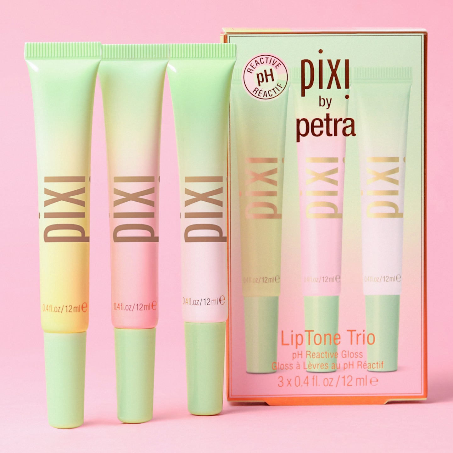 Pixi LipTone Trio Lipgloss 3er Naturals Shimmer pH