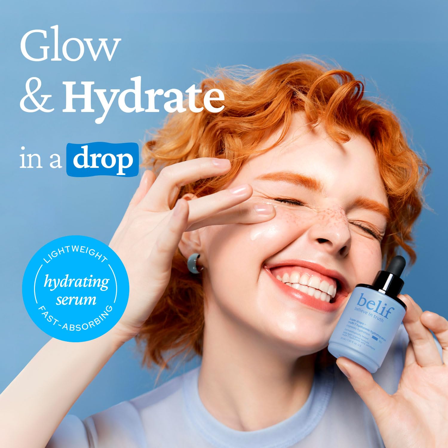 Belif Super Drops Multi-7 Hyaluron Serum 30ml Feuchtigkeit