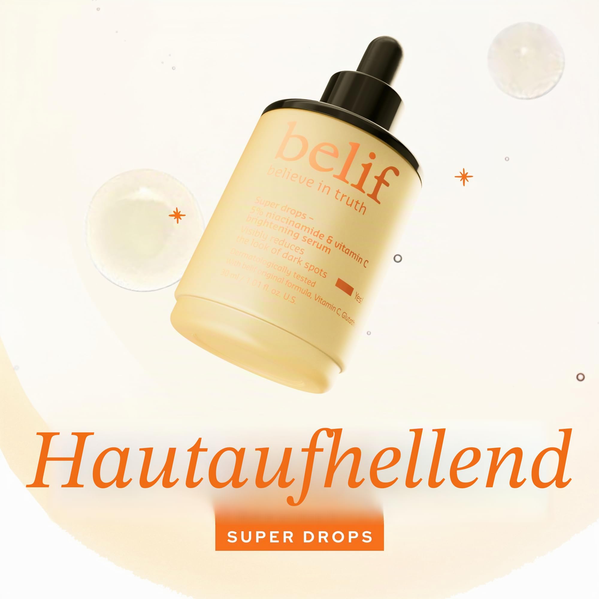belif Super Drops Gesichtsserum 5% Niacinamid 30 ml