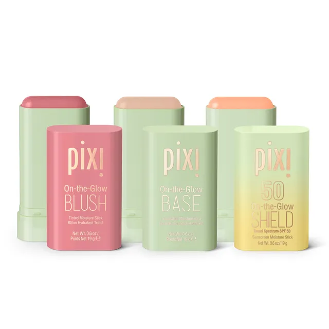 Pixi Glow Tonic Glow On-the-Go Make-up Set Base Blush