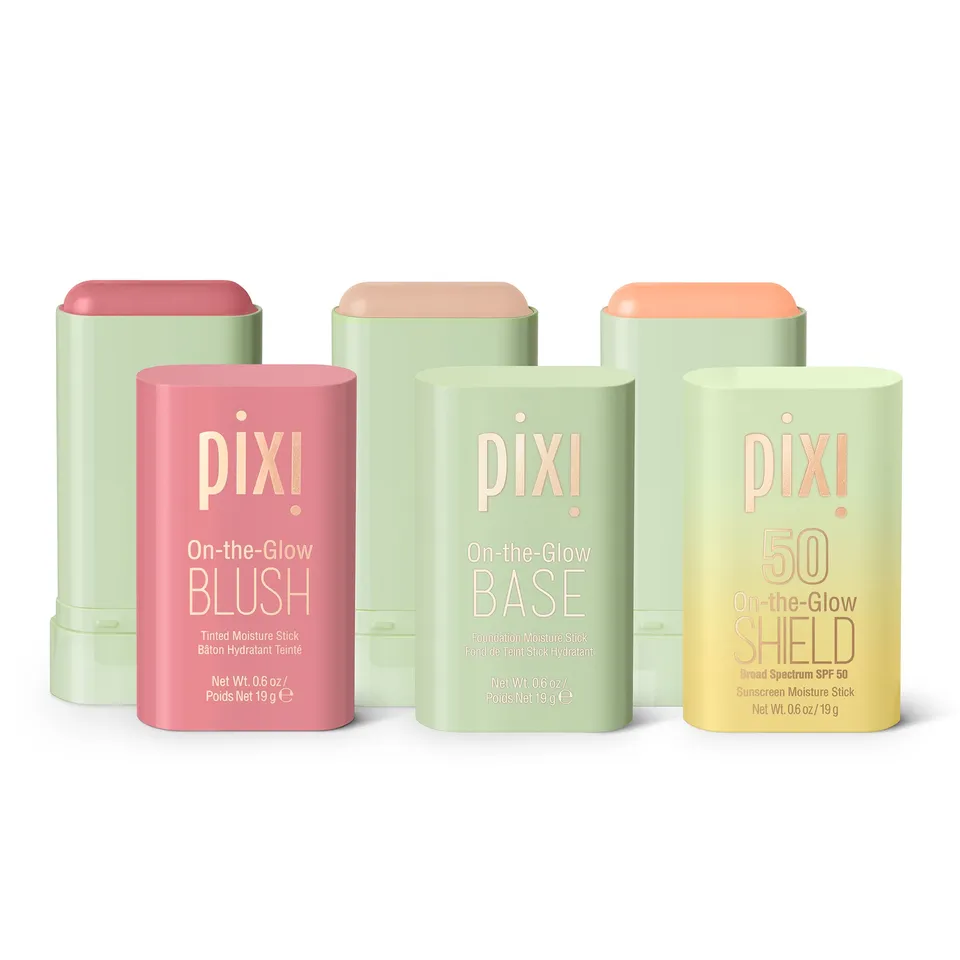 Pixi Glow Tonic Glow On-the-Go Make-up Set Base Blush