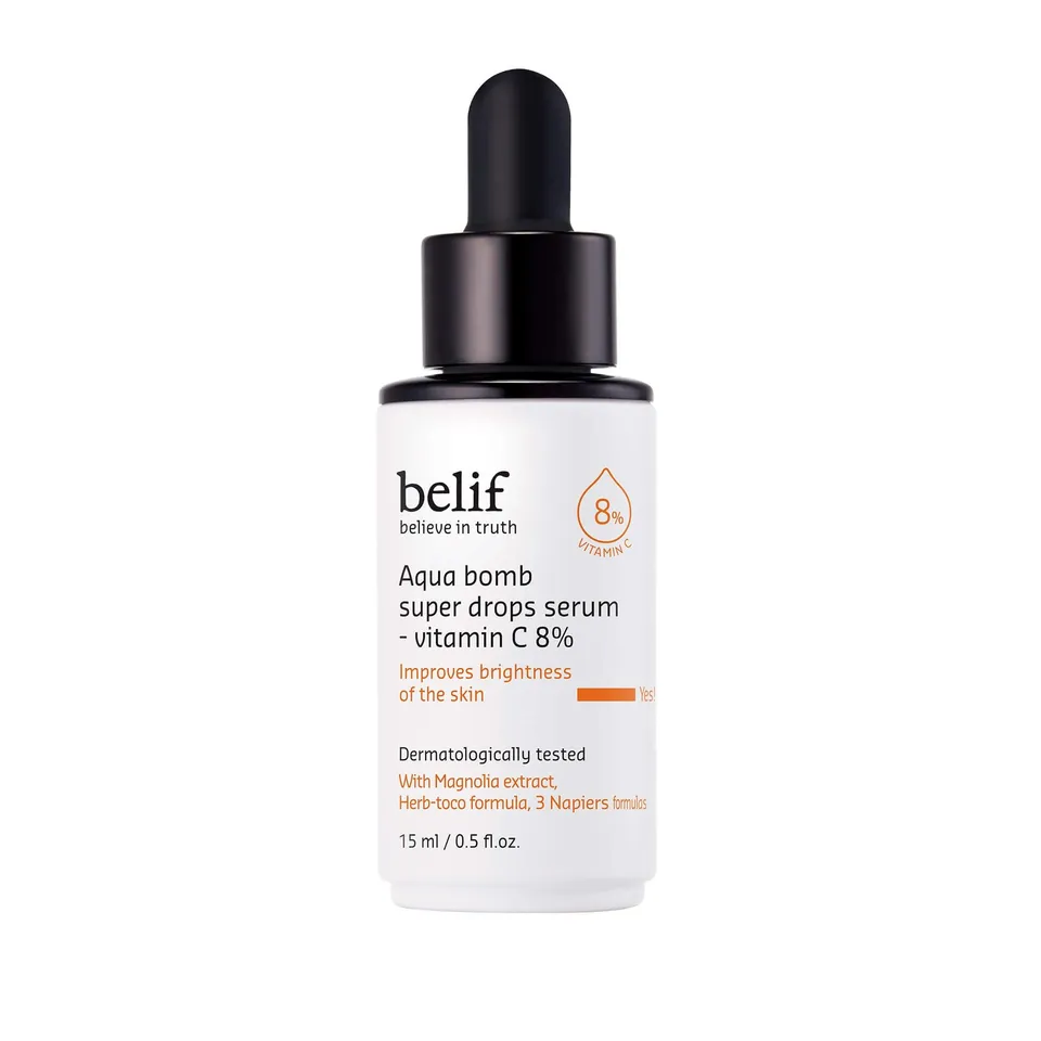 belif Super Drops Vitamin C Serum Gesichtsserum 8% 15 ml