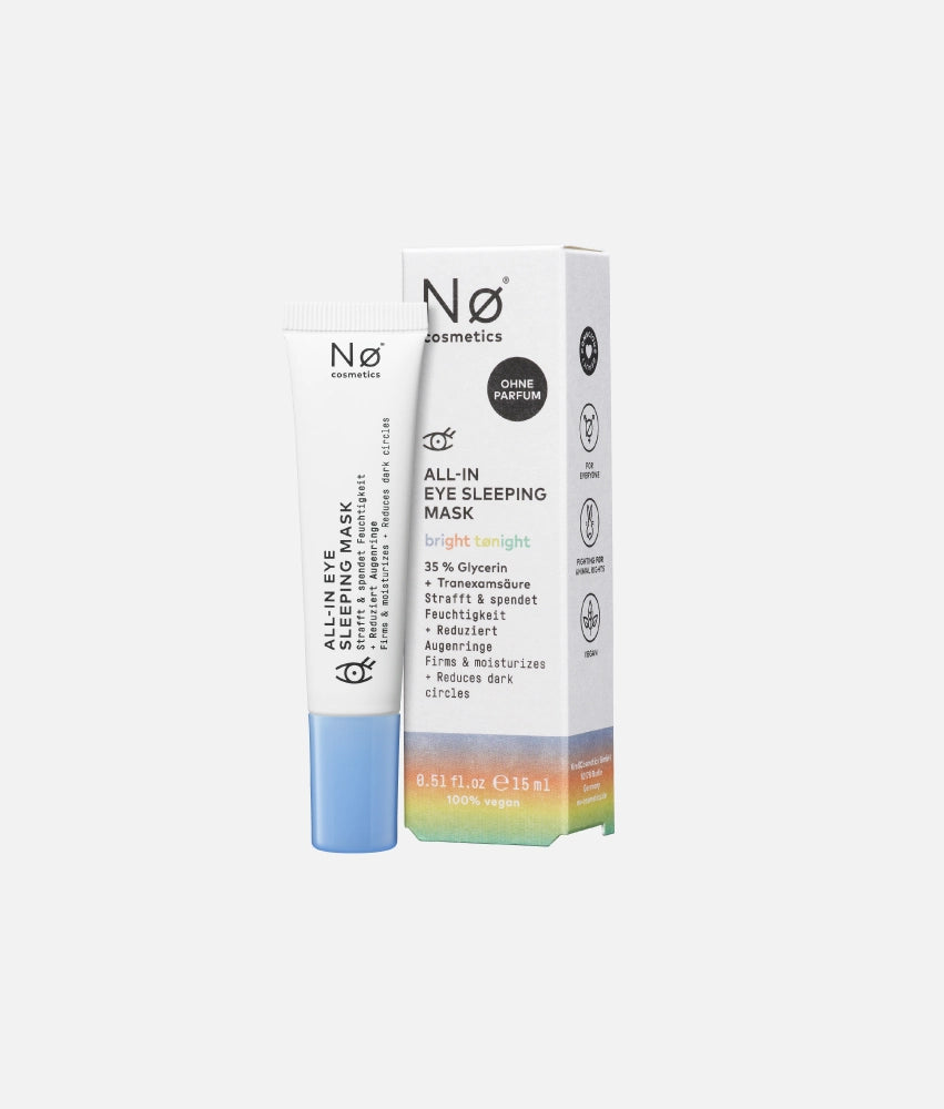 No Cosmetics bright tønight ALL-IN Eye Sleeping Mask Augenpflege
