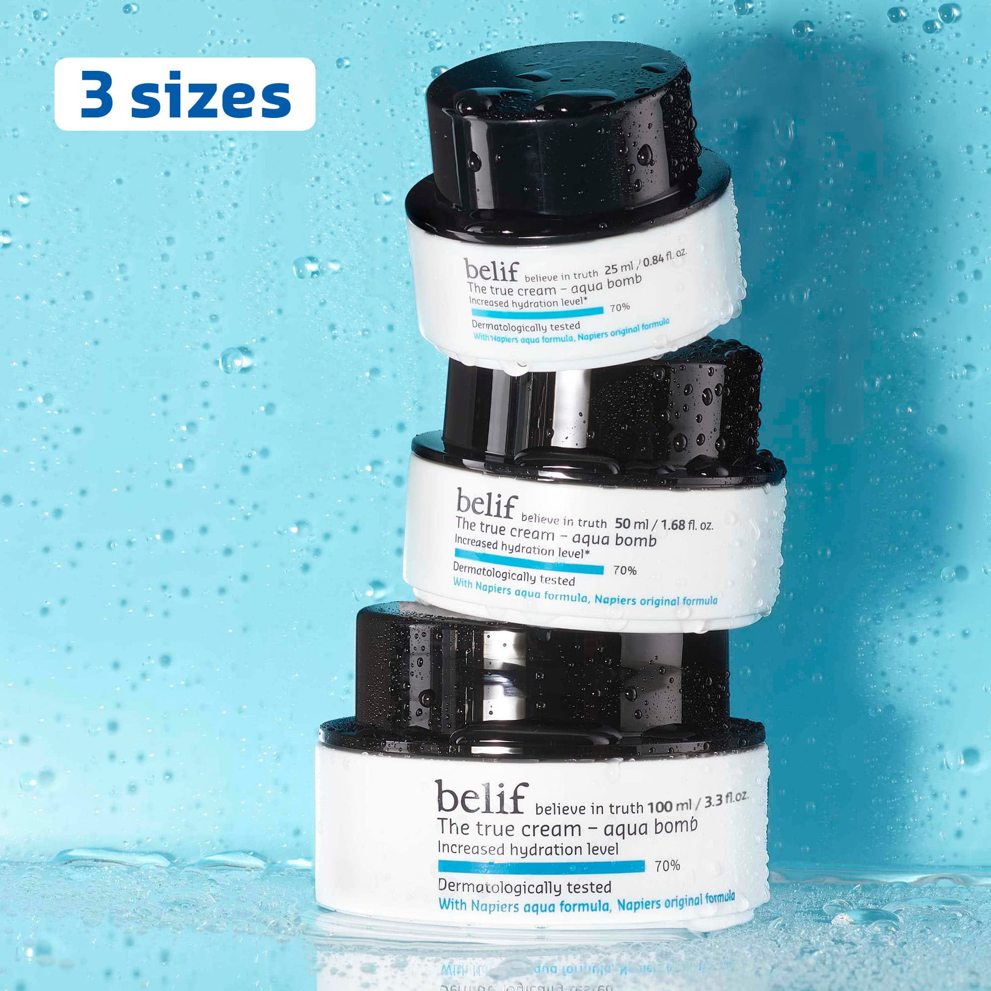 Belif Aqua Bomb True Cream Gesichtscreme 50 ml Mischhaut