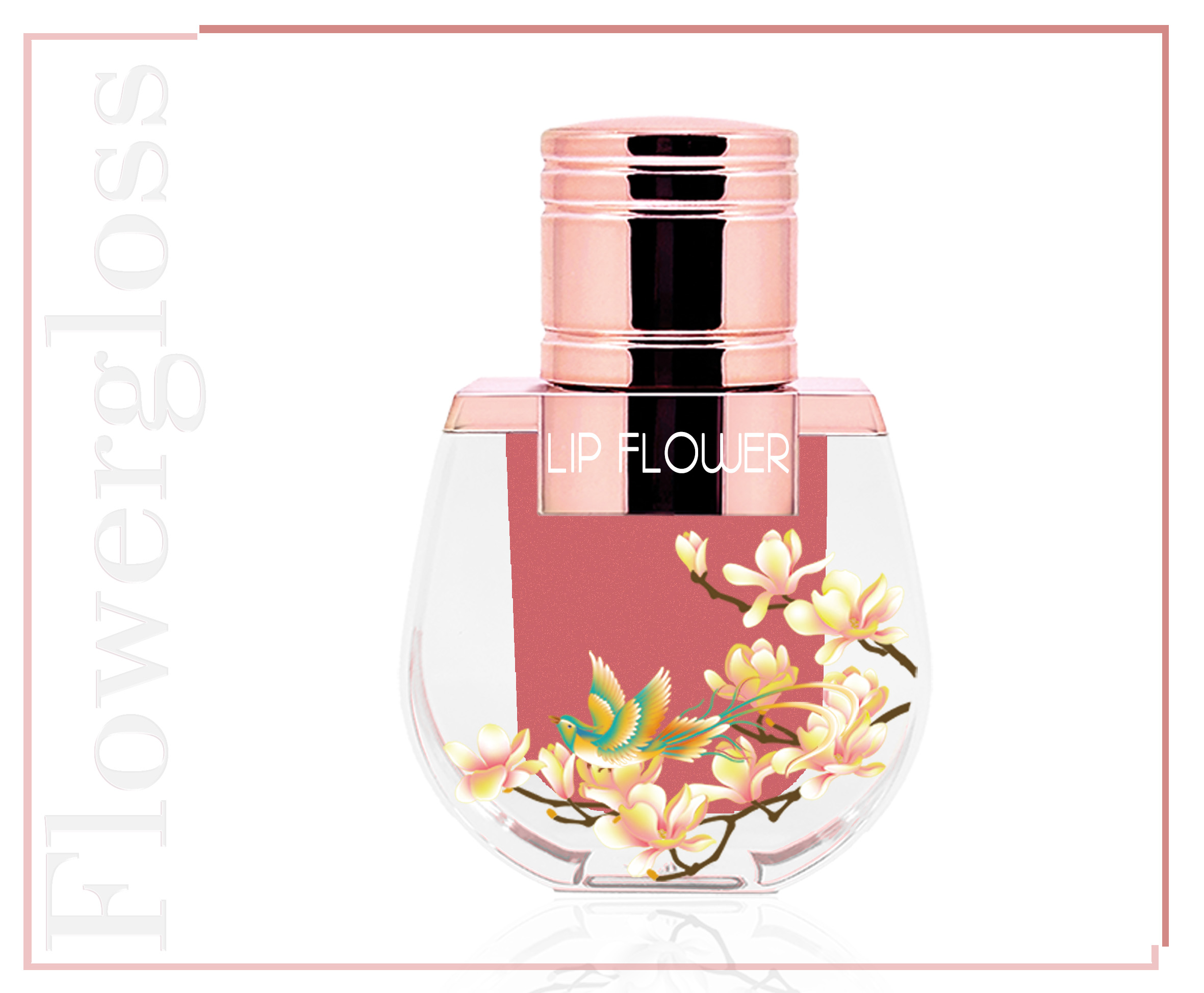 Shaoyun Flowergloss FG07 Lipgloss Kirschblüte Altrosa vegan