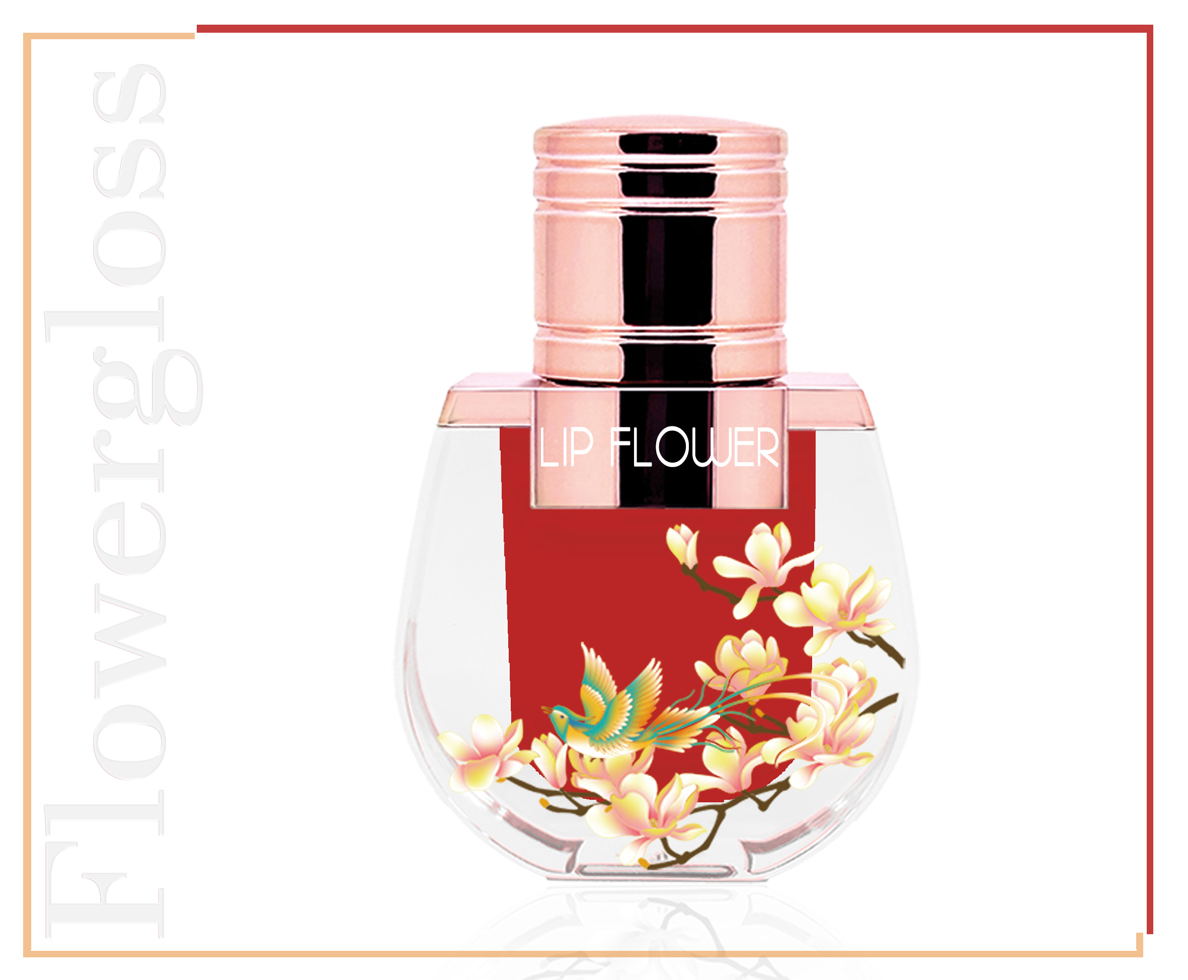 Shaoyun Flowergloss FG11 Lilie Lipgloss Flammenrot Vegan
