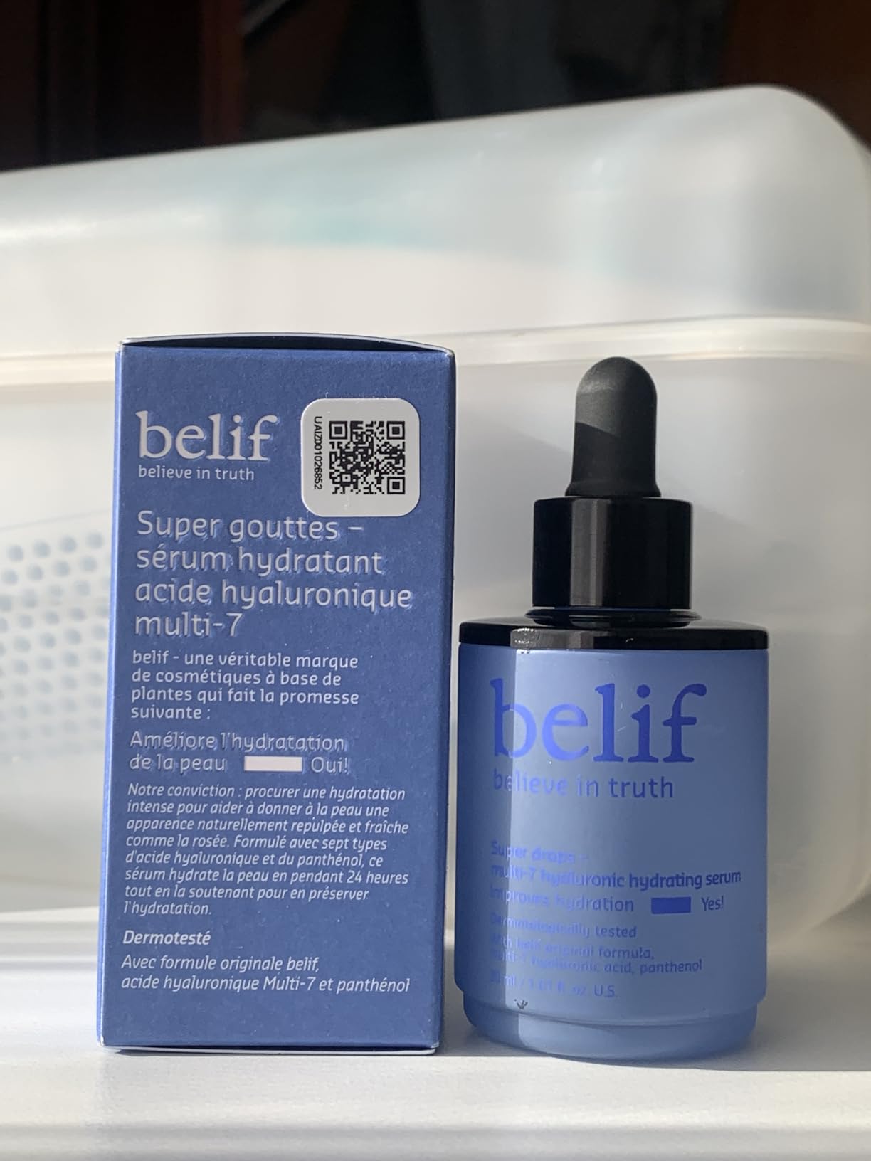 Belif Super Drops Multi-7 Hyaluron Serum 30ml Feuchtigkeit