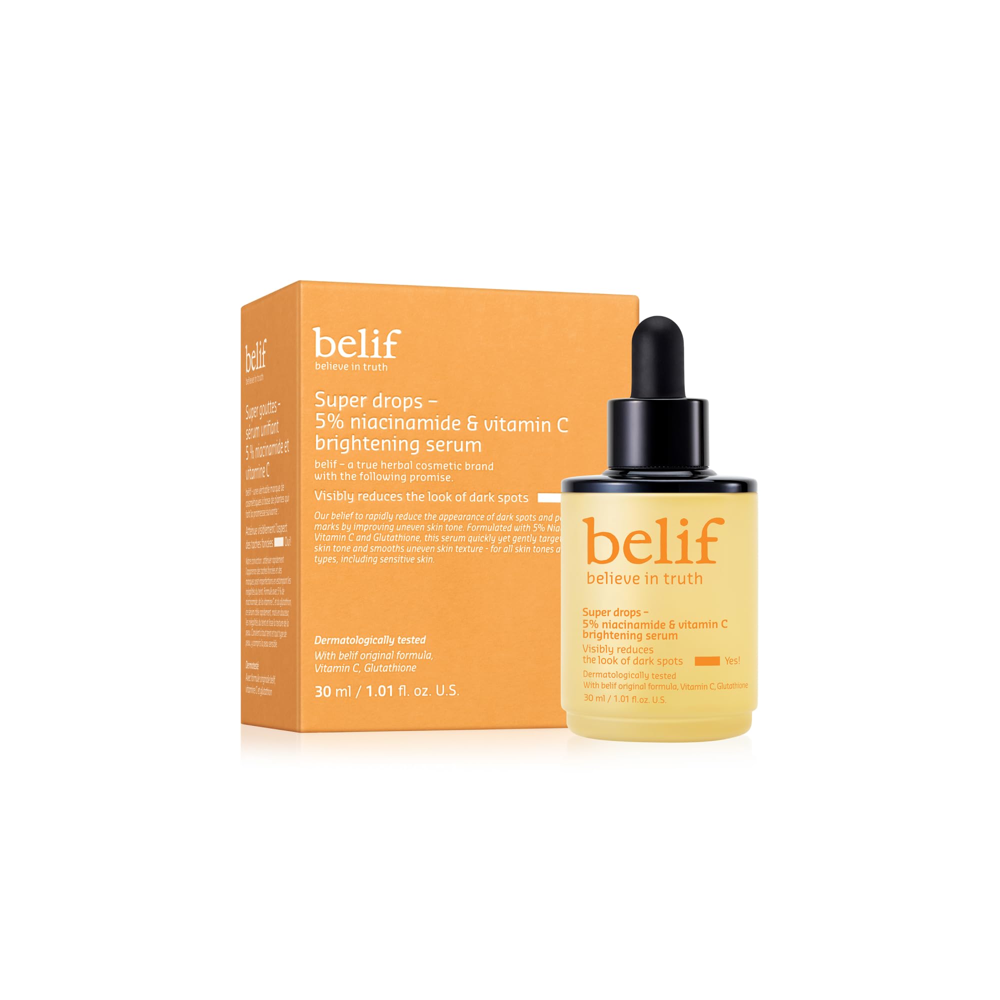 belif Super Drops Gesichtsserum 5% Niacinamid 30 ml