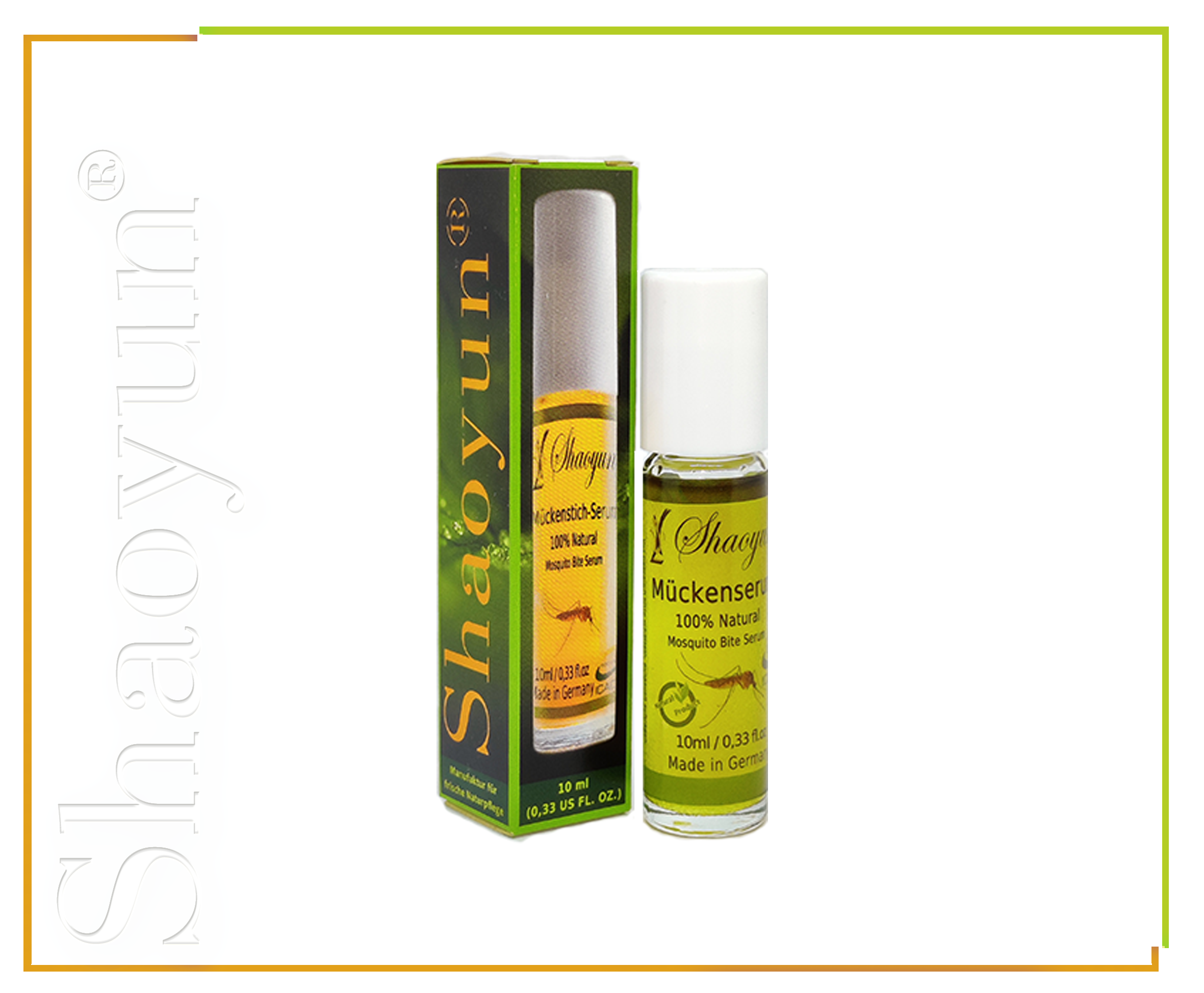Shaoyun Mückenstich Serum Hautöl Kräuterduft 1er Pack