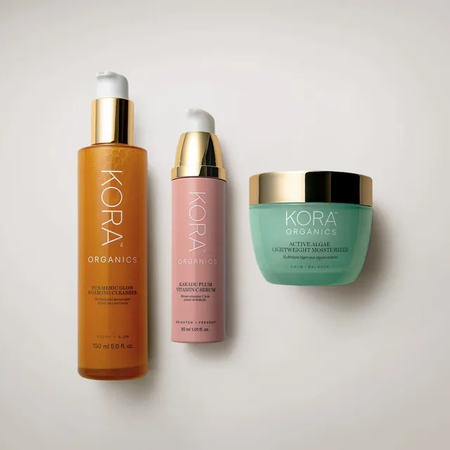 Kora Organics AM Essentials Pflegeset 3-teilig Glow 150ml