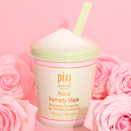 Pixi Hydrating Milky Rose Remedy Mask Gesichtsmaske mit Kurkuma