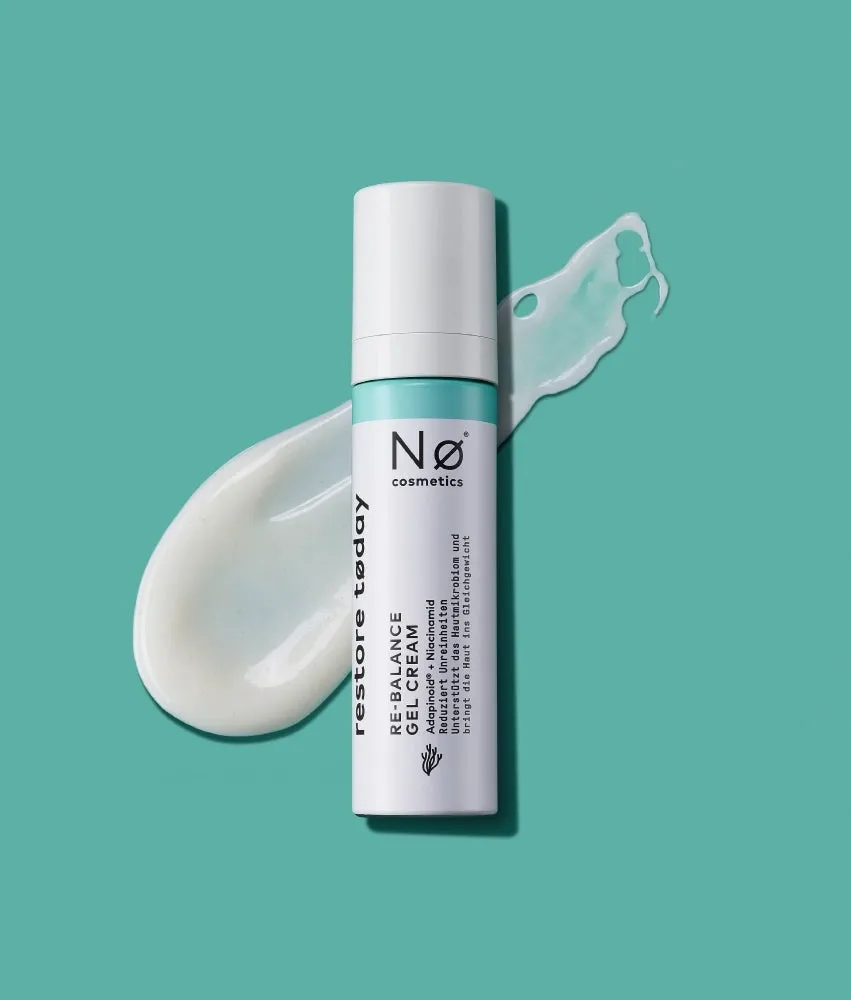 No Cosmetics restore tøday Re-Balance Gel Cream unreine Haut