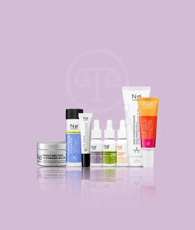 No Cosmetics Routinen Day & Night Pflegeset normale Haut 8 Produkte