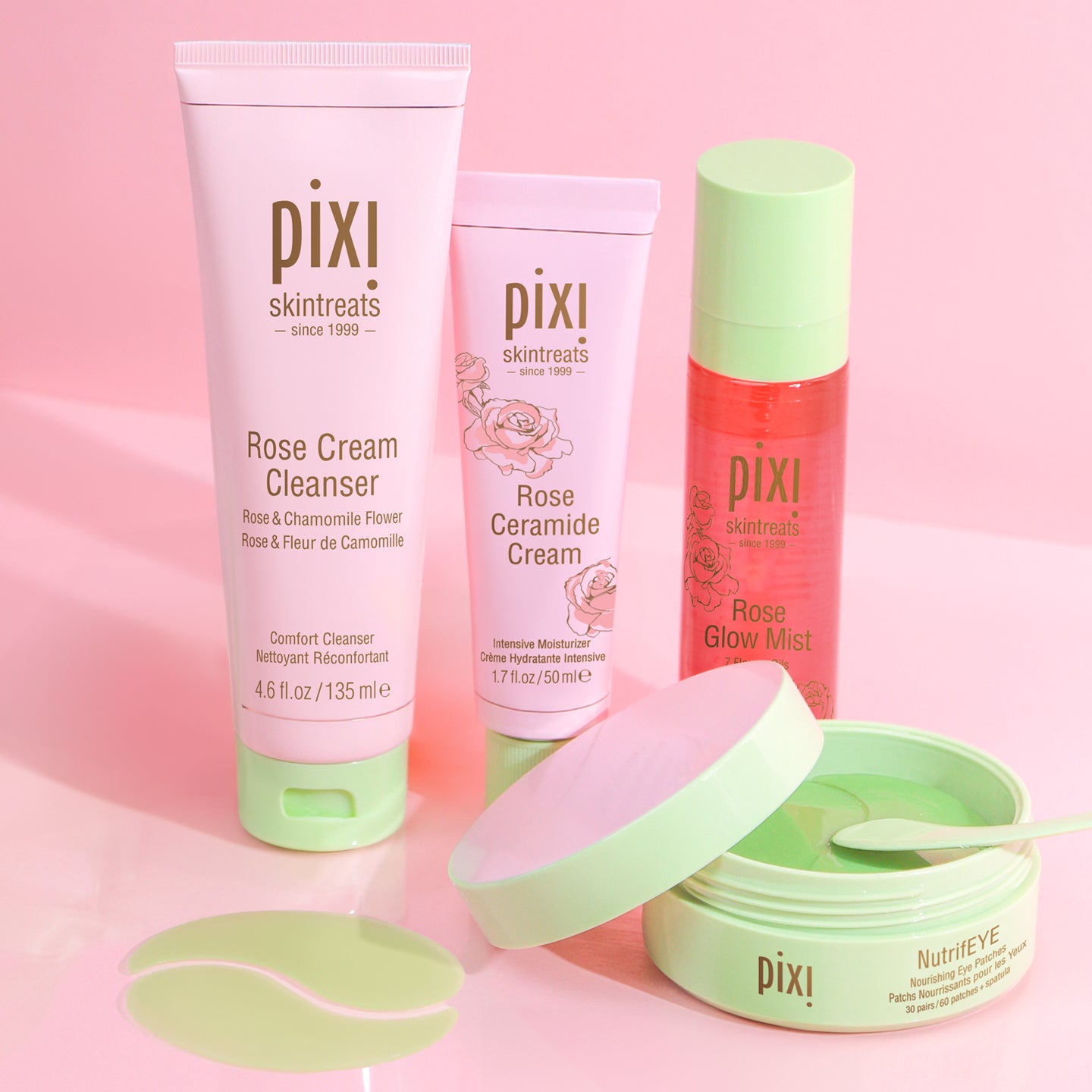 Pixi Rose Glow Routine Pflegeset 3-teilig Rose