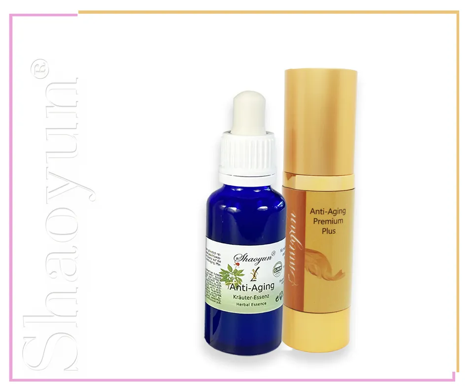Shaoyun Gesichtspflege Anti-Aging Serum Set Ginseng 2-teilig