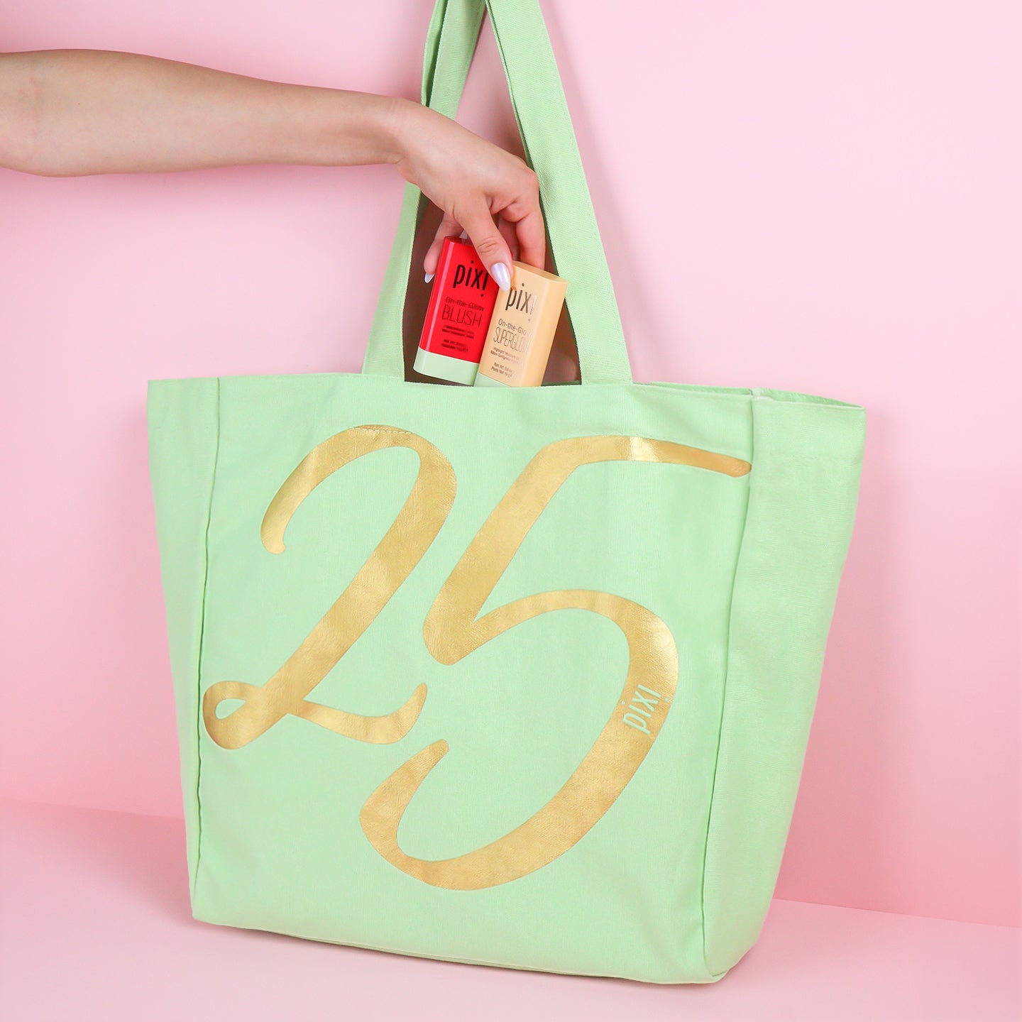 Pixi Makeup 25th Anniversary Tote Bag Stofftasche limitiert