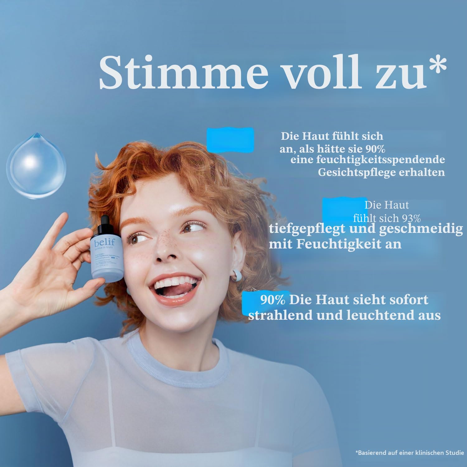 Belif Super Drops Multi-7 Hyaluron Serum 30ml Feuchtigkeit