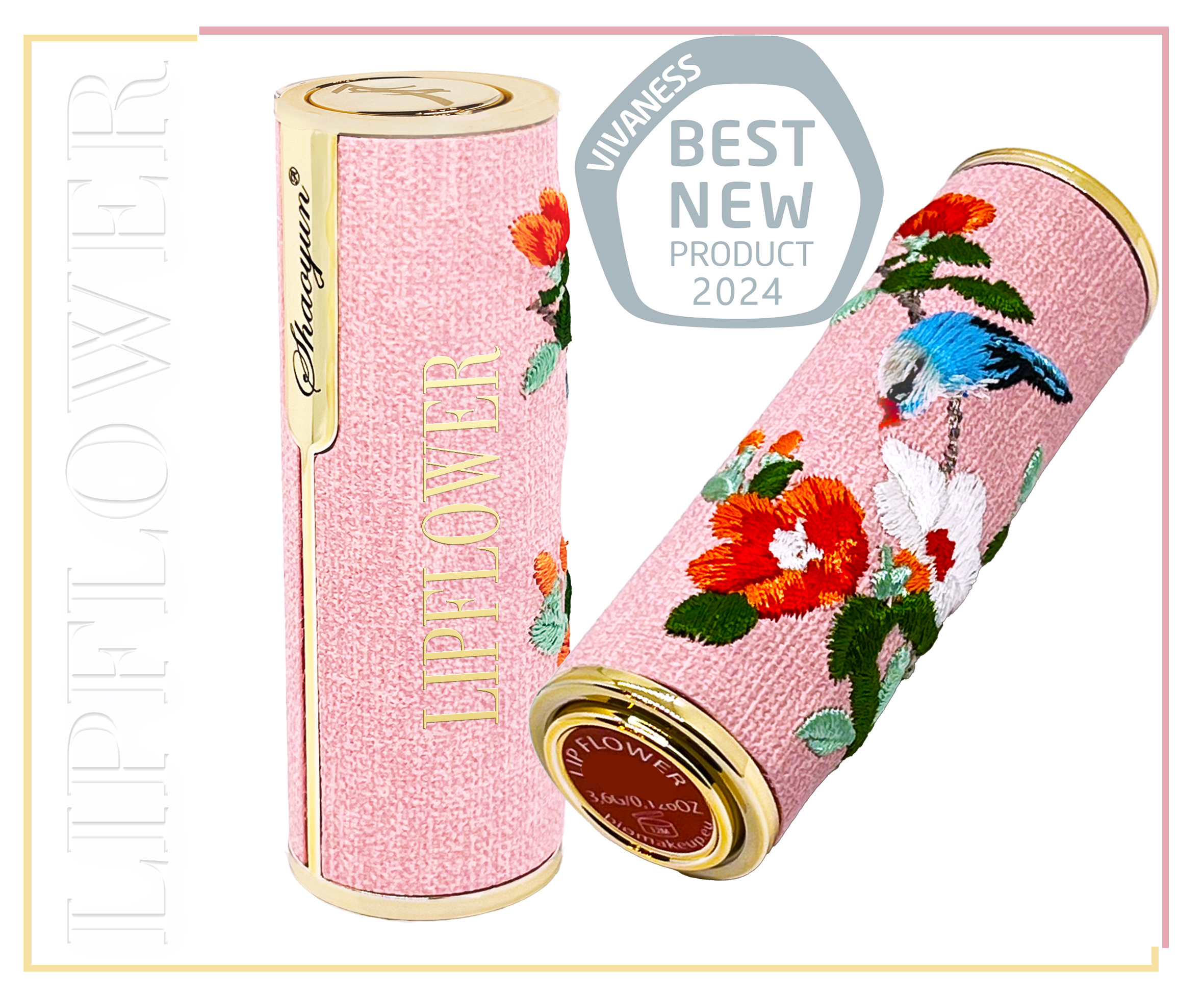 Shaoyun Lip Flower 181 Magnolie Lippenstift Rosa vegan