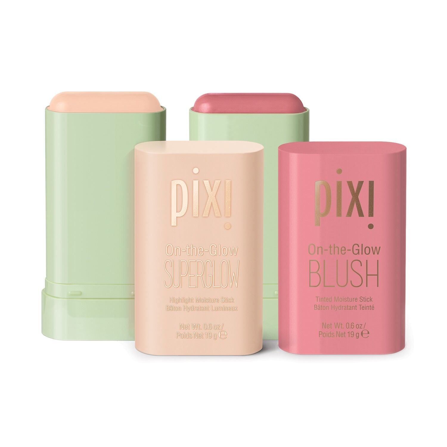 Pixi Glow Tonic Radiant Glow Duo Blush-Set 2 Farben rosa