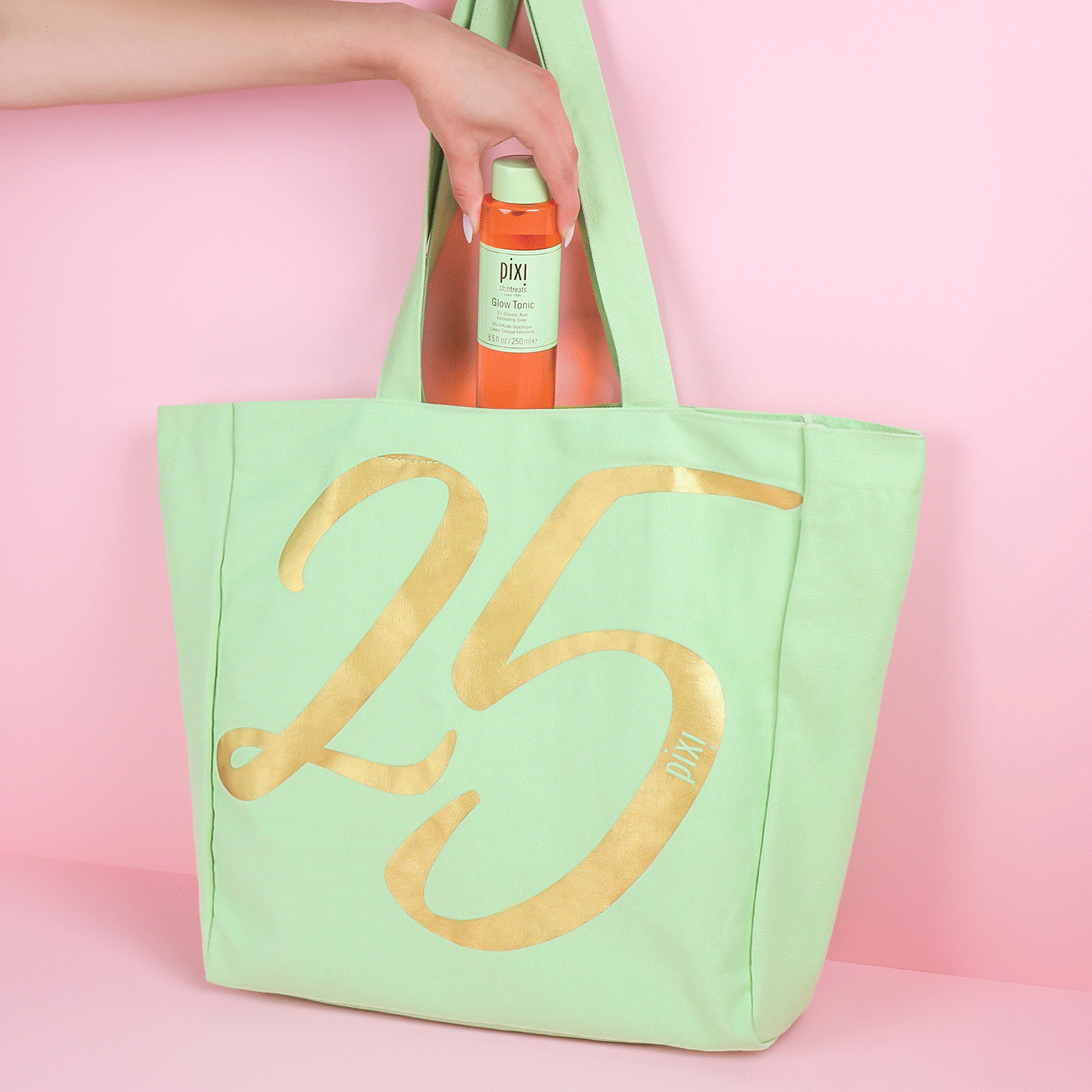 Pixi Makeup 25th Anniversary Tote Bag Stofftasche limitiert