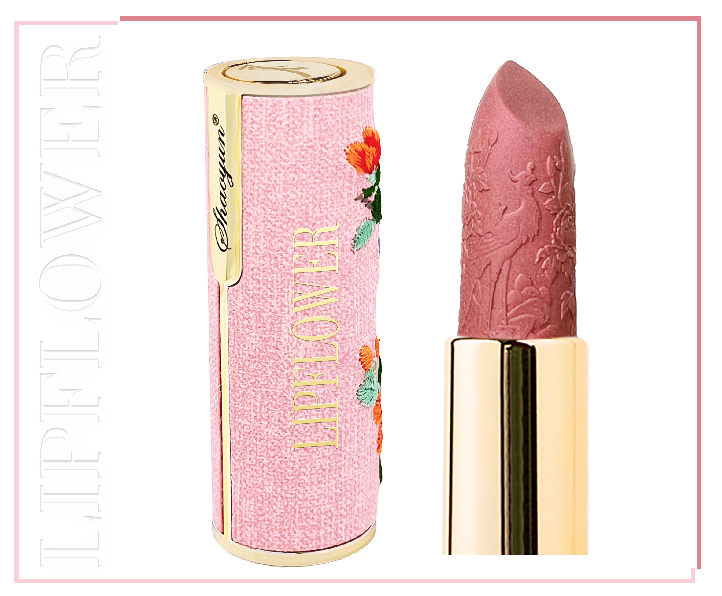 Shaoyun Lip Flower Kirschblüte 194 Lippenstift Altrosa vegan