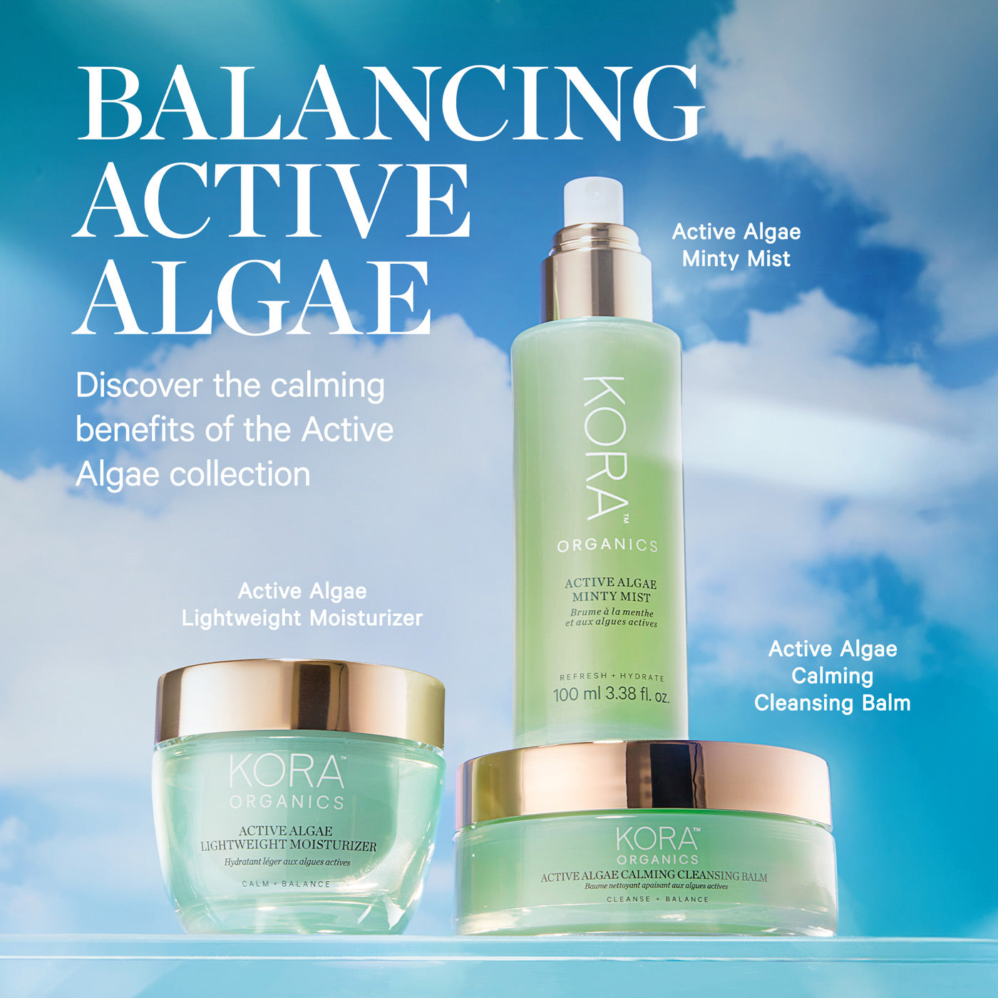 Kora Organics Moisturizers Active Algae Creme 50 ml leicht