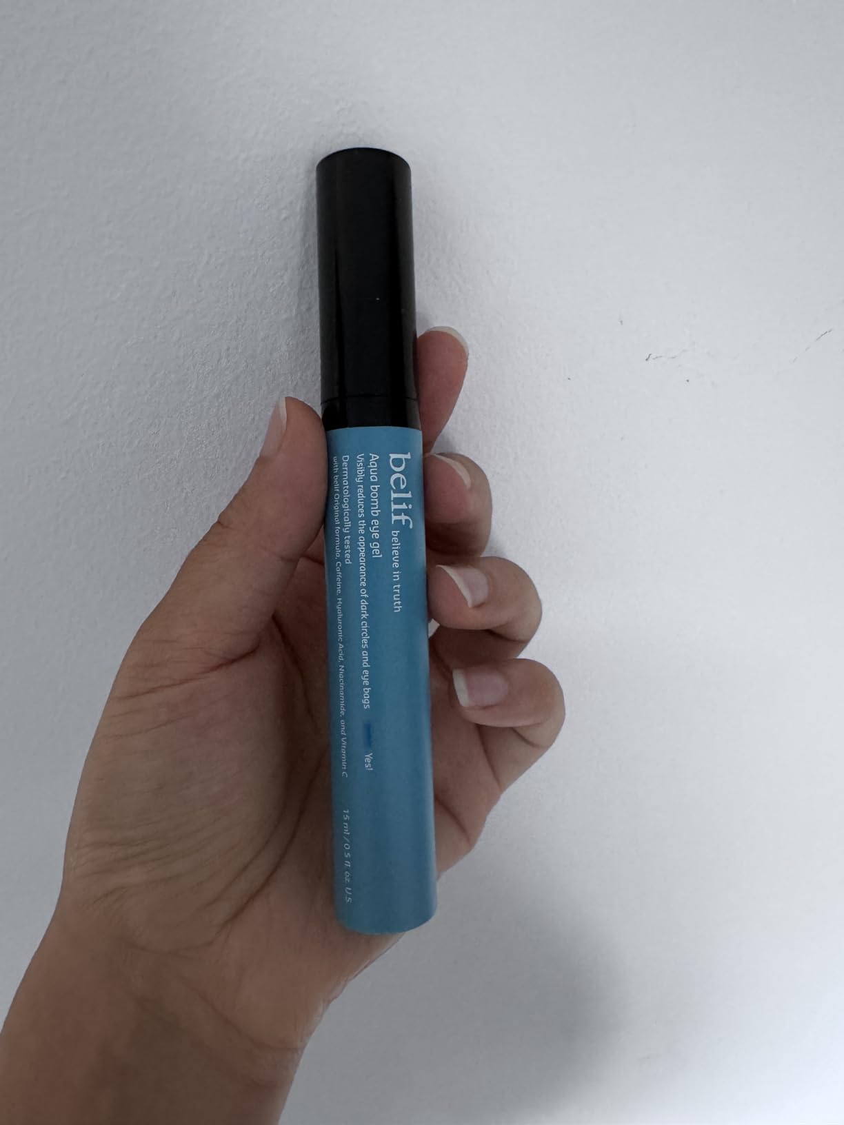 belif Aqua Bomb Cooling Eye Gel 15ml Koffein